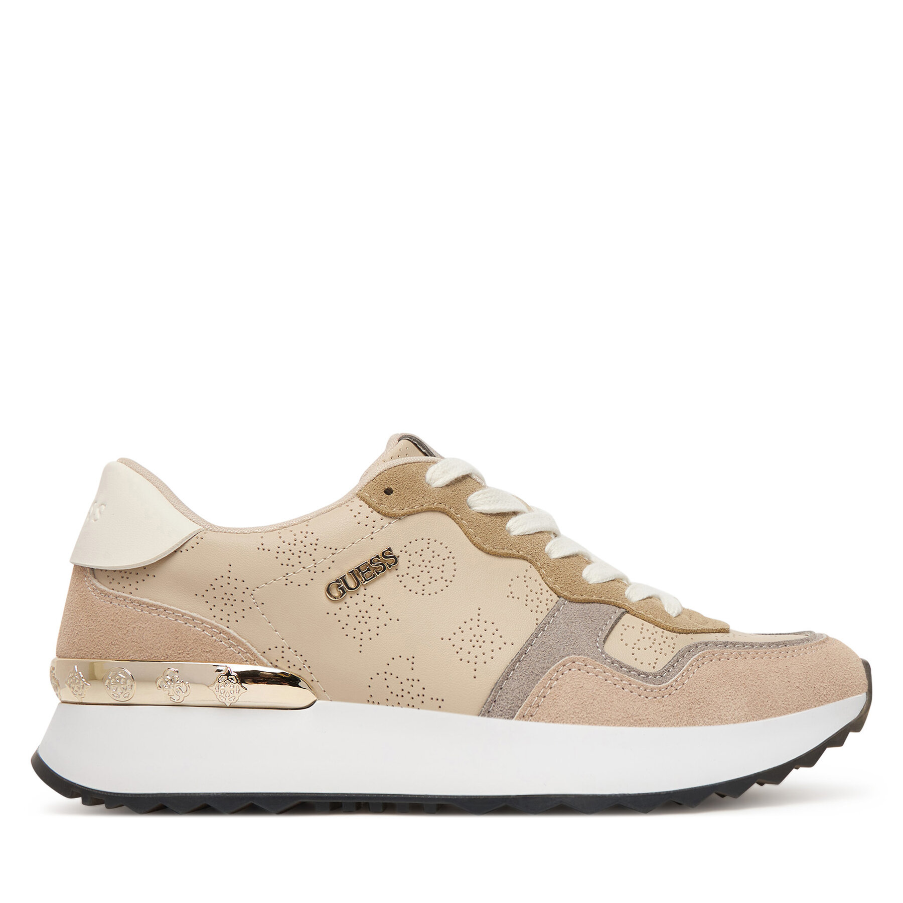 Guess Sneakersy FLPVN5 FAB12 Beżowy