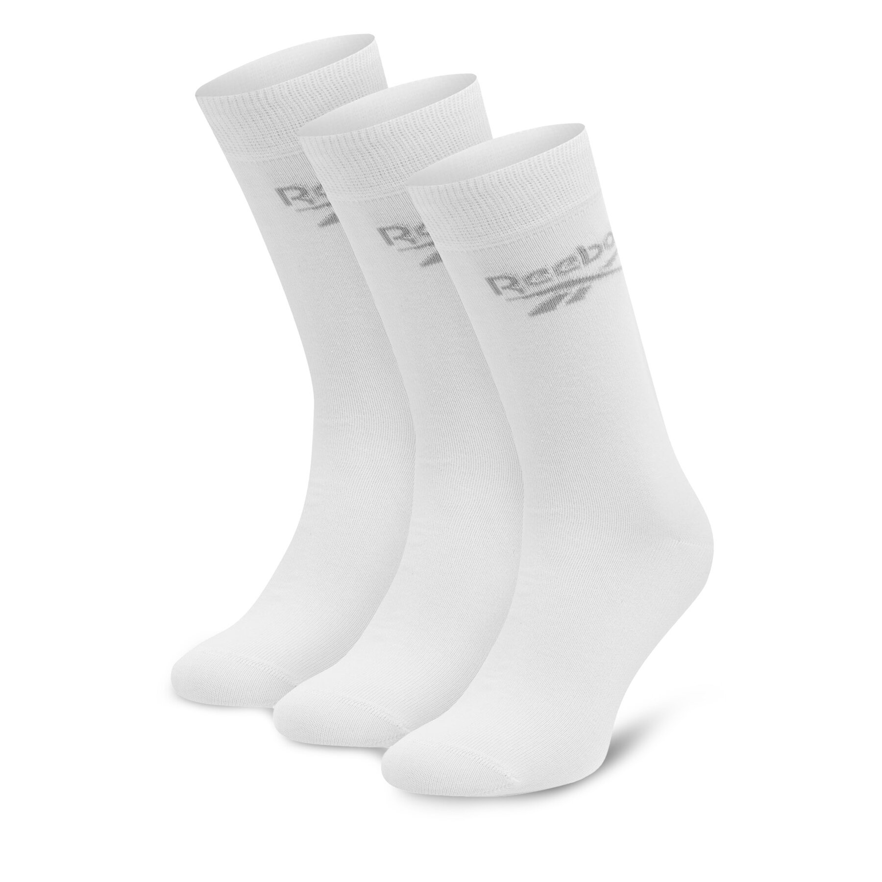 Reebok Skarpety długie R0367-SS24 (3-pack) Biały