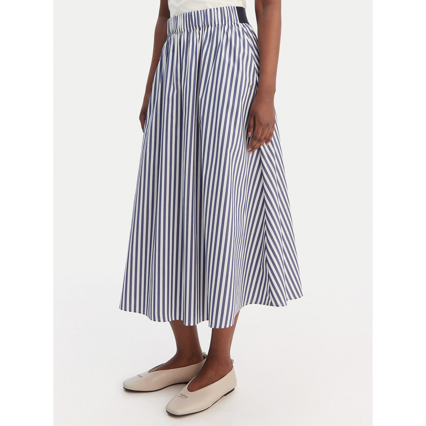 JOOP! Spódnica trapezowa Saskia 30102210 Niebieski Regular Fit