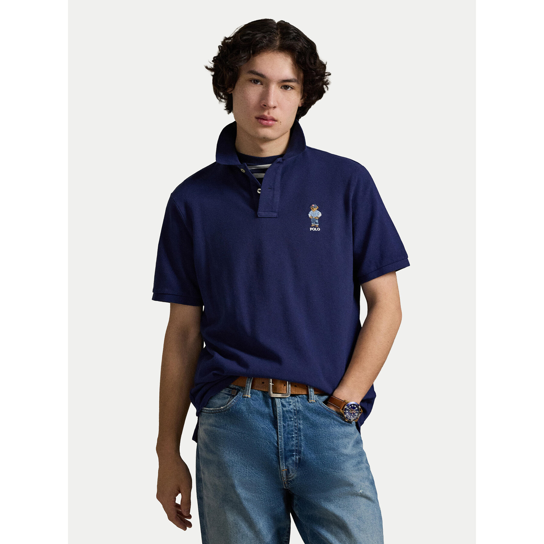 Polo Ralph Lauren Polo 710B14620001 Granatowy Classic Fit