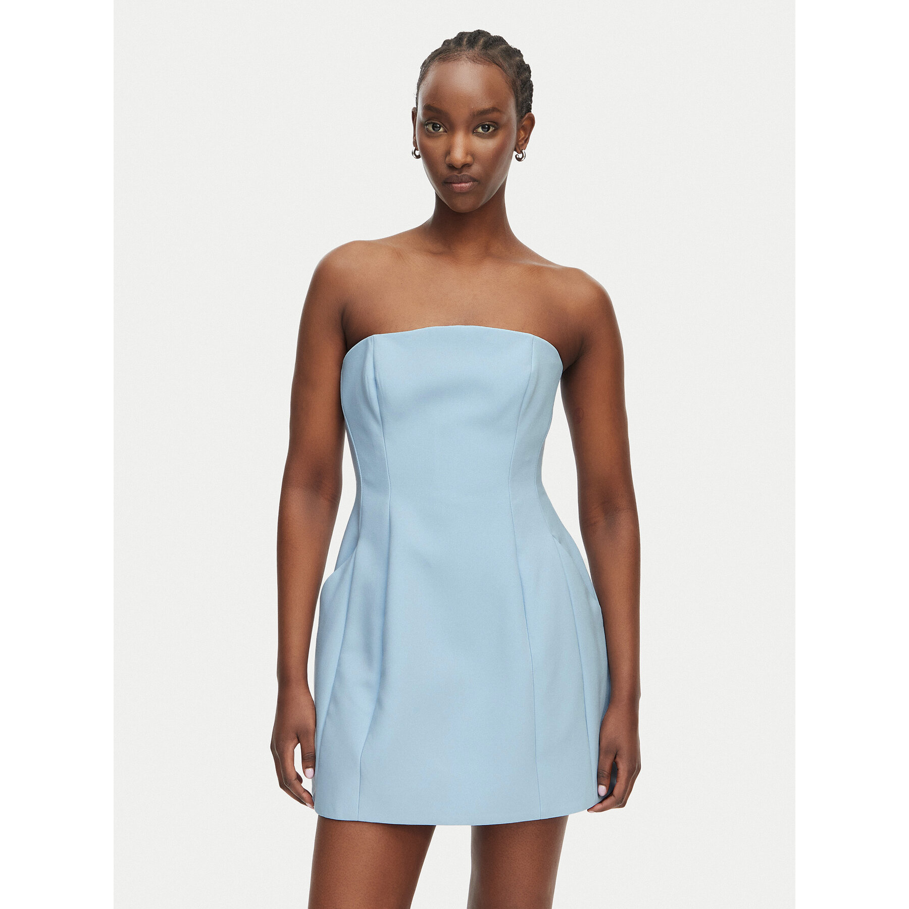 Bardot Sukienka koktajlowa Karoline 59333DB Niebieski jasny Regular Fit