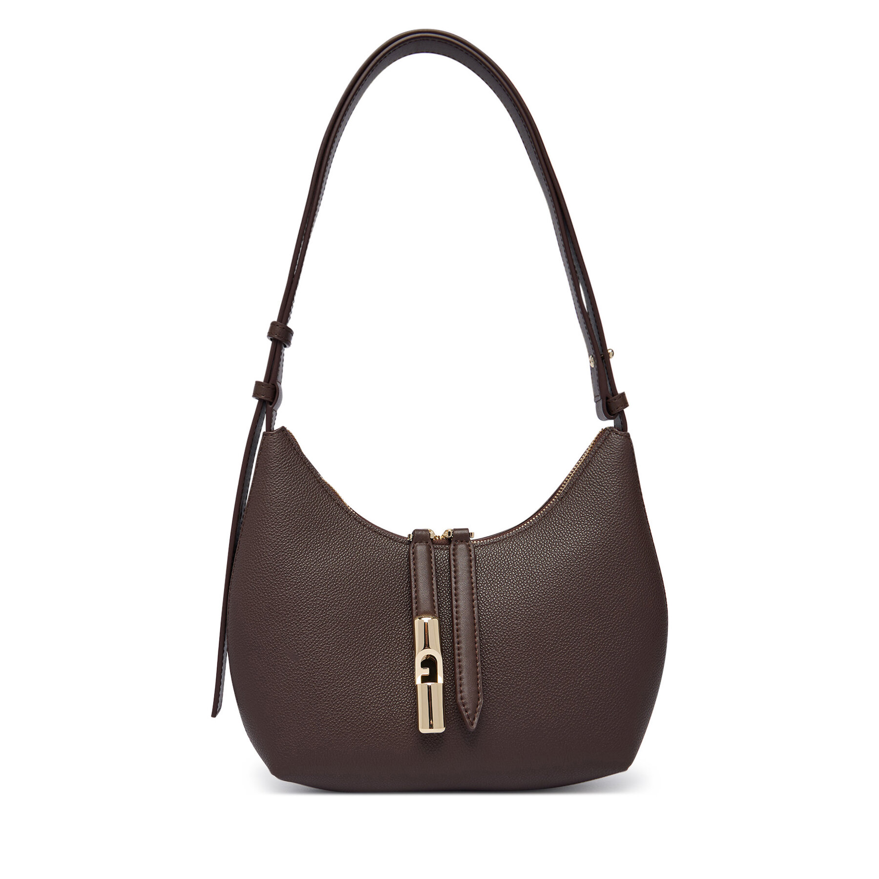 Furla Torebka Goccia S WB01500 BX3353 CN 2460S Brązowy ciemny