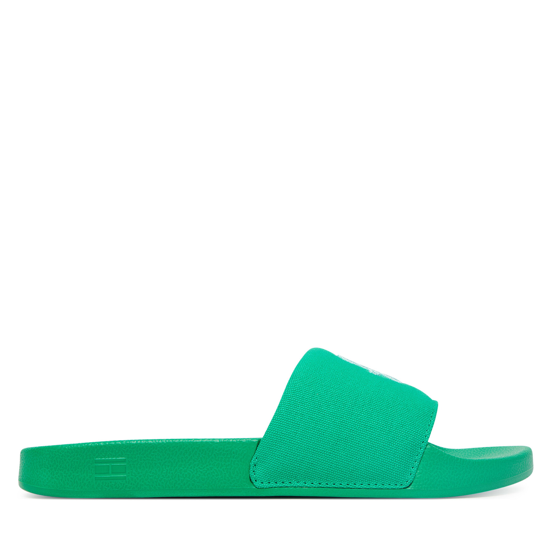 Tommy Hilfiger Klapki Th Script Pool Slide FW0FW09286 Zielony