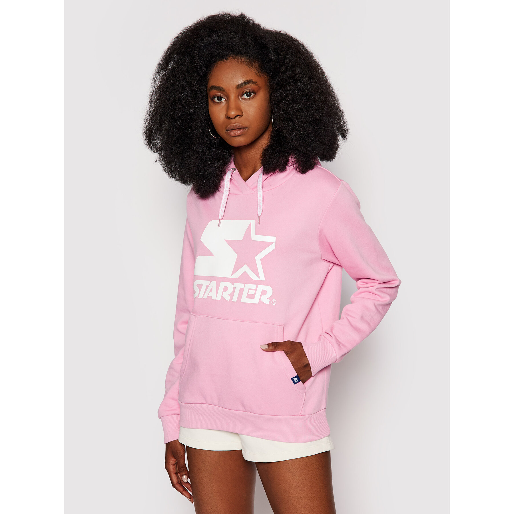 Starter Bluza SDG-001-BD Różowy Regular Fit