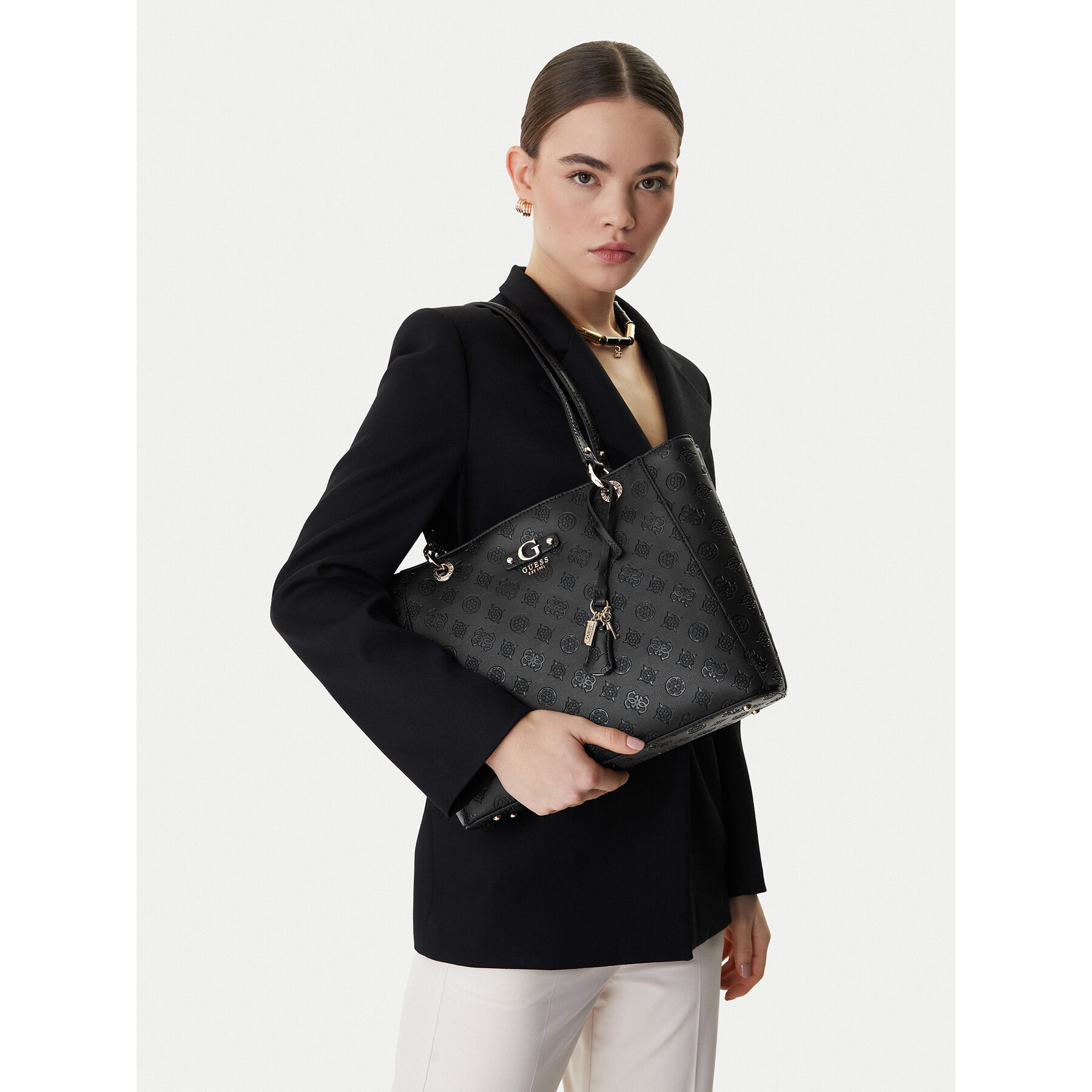 Guess Torebka Dita HWPD76 02250 Czarny