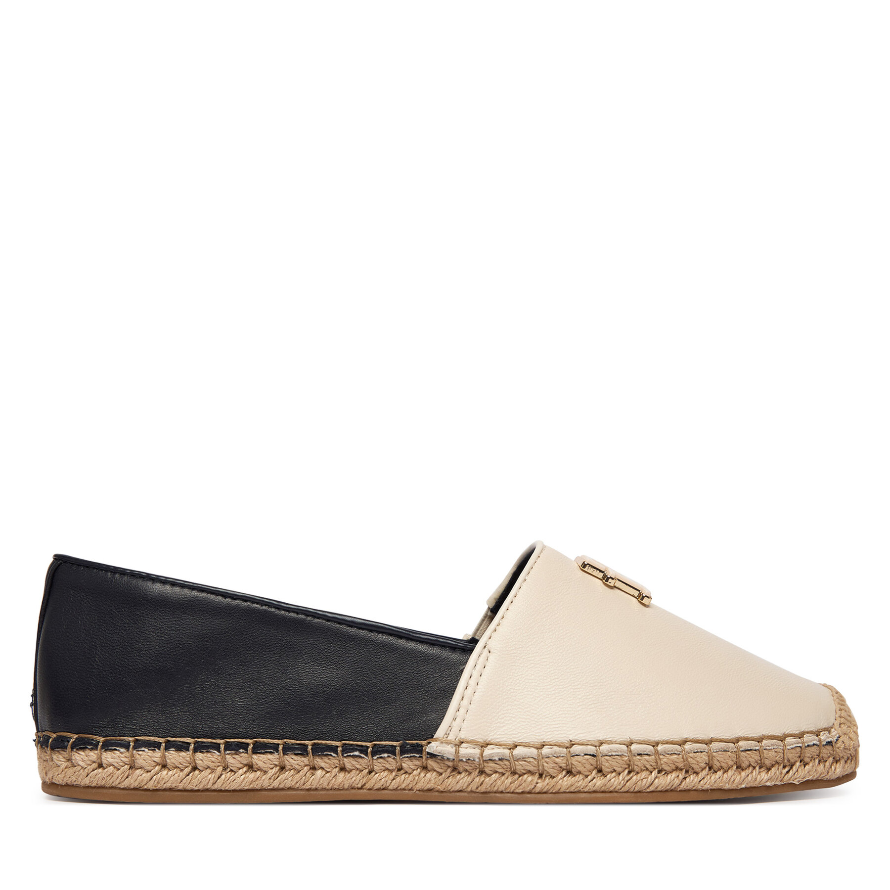 Tommy Hilfiger Espadryle Th Logo Leather Espadrille FW0FW09246 Kolorowy