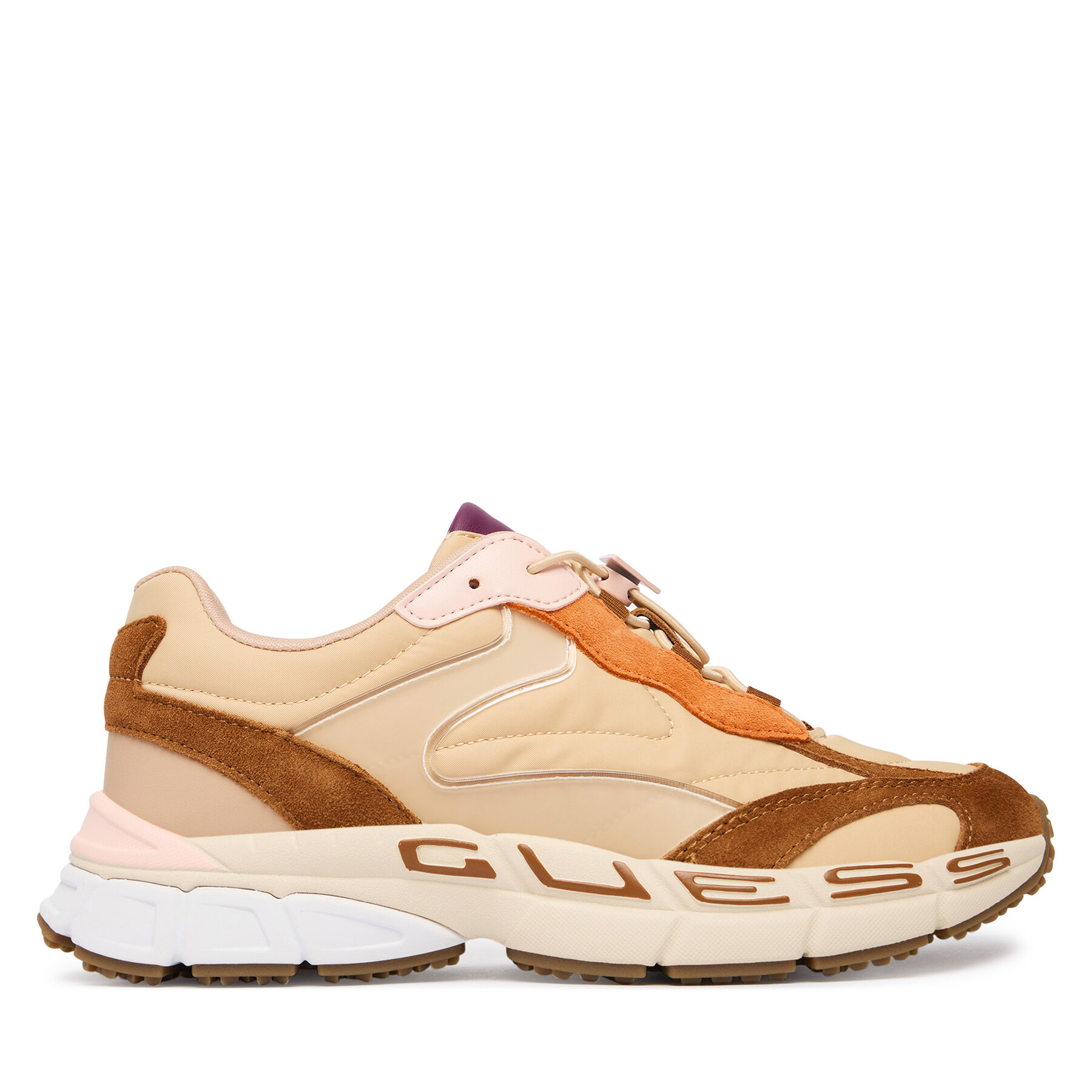 Guess Sneakersy FLTBRZ LEP12 Beżowy