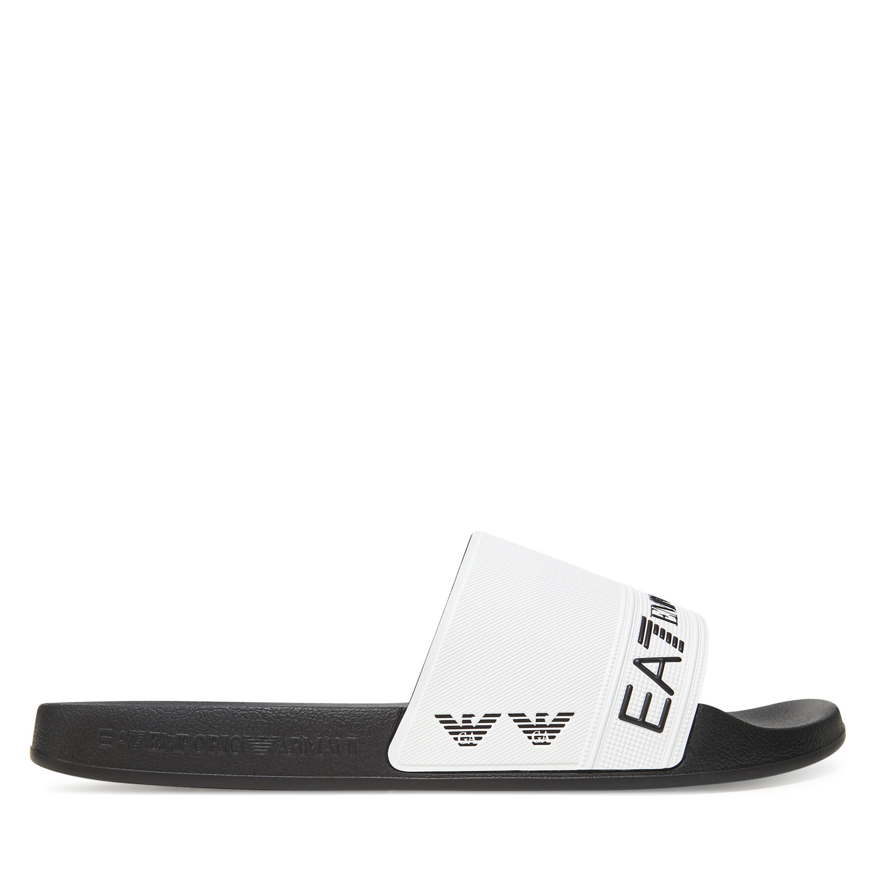 EA7 Emporio Armani Klapki 7X000110 AF15128 FC079 Biały
