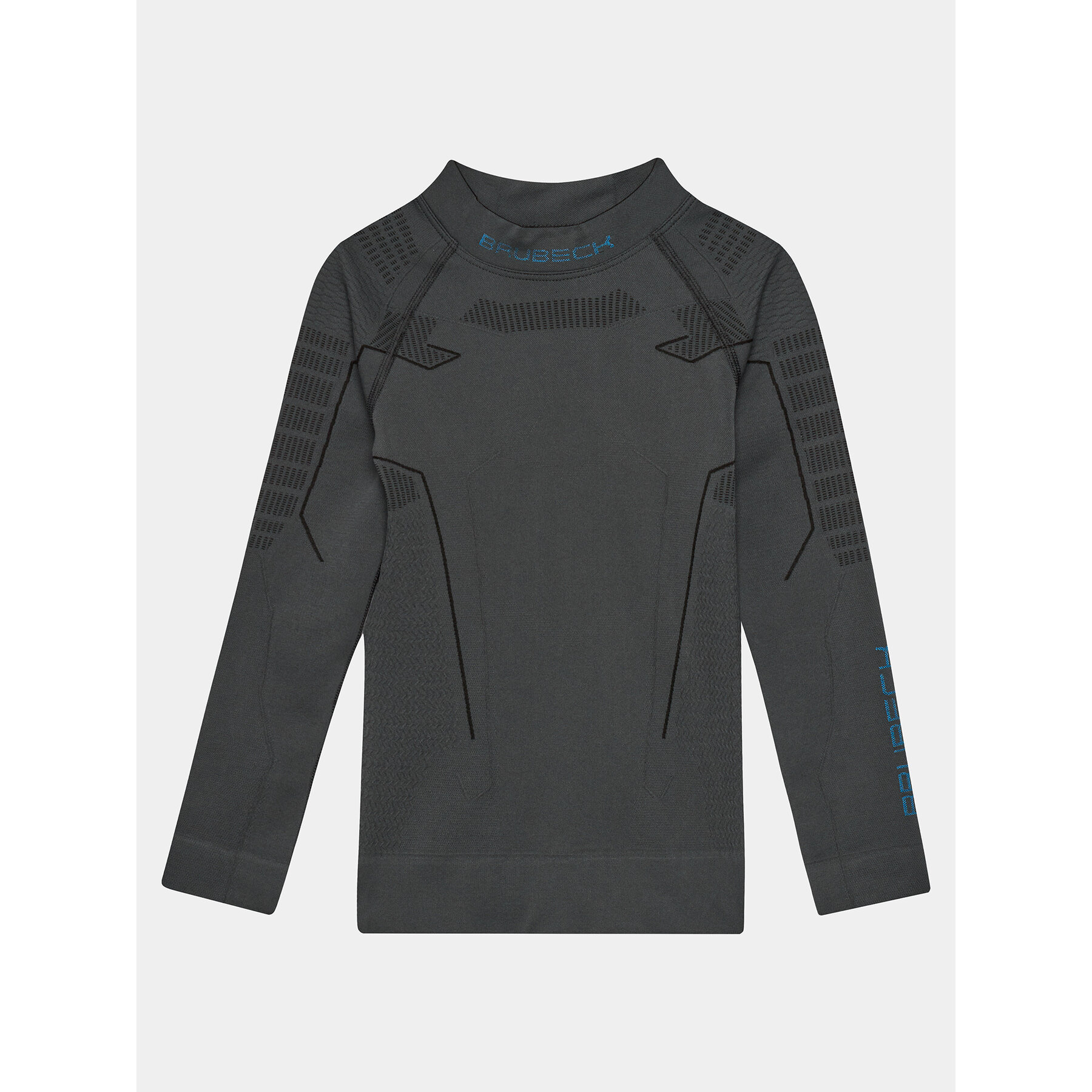 Brubeck Bielizna termoaktywna górna LS1364J Szary Slim Fit