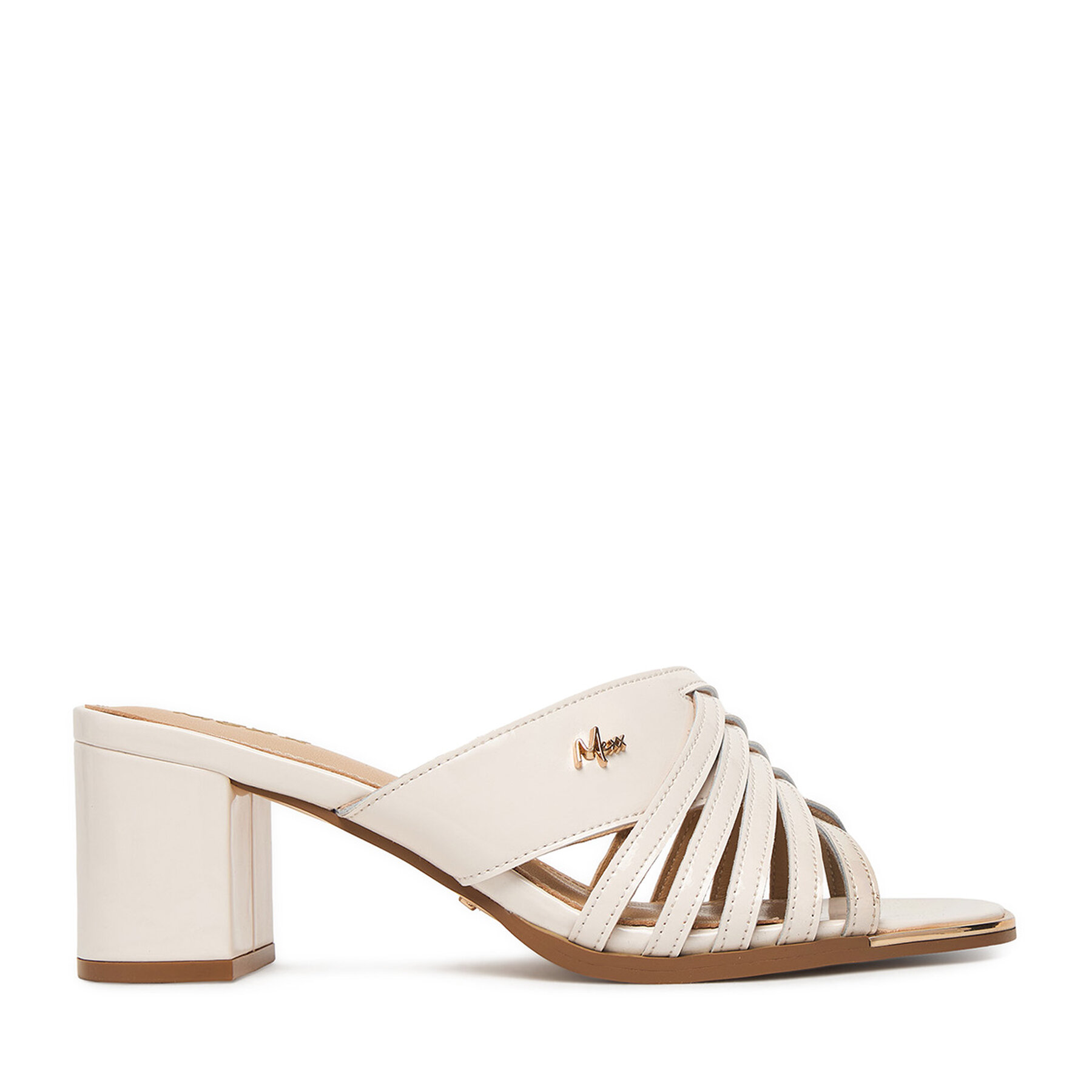 MEXX Klapki EO-WS1161-02 Écru