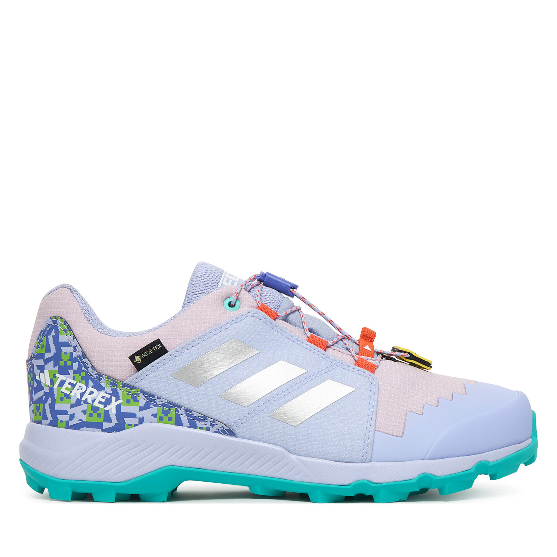 adidas Trekkingi Minecraft Terrex Gore-Tex Hiking JR1315 Fioletowy