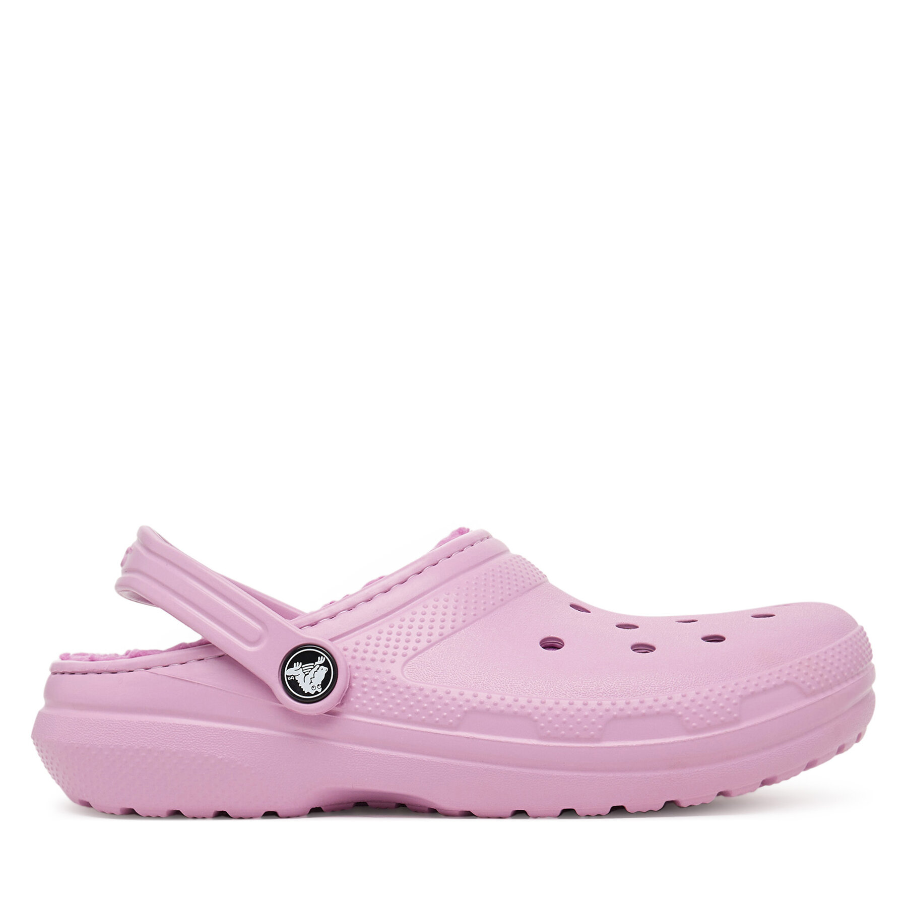 Crocs Klapki Classic Lined Clog 207010 Różowy