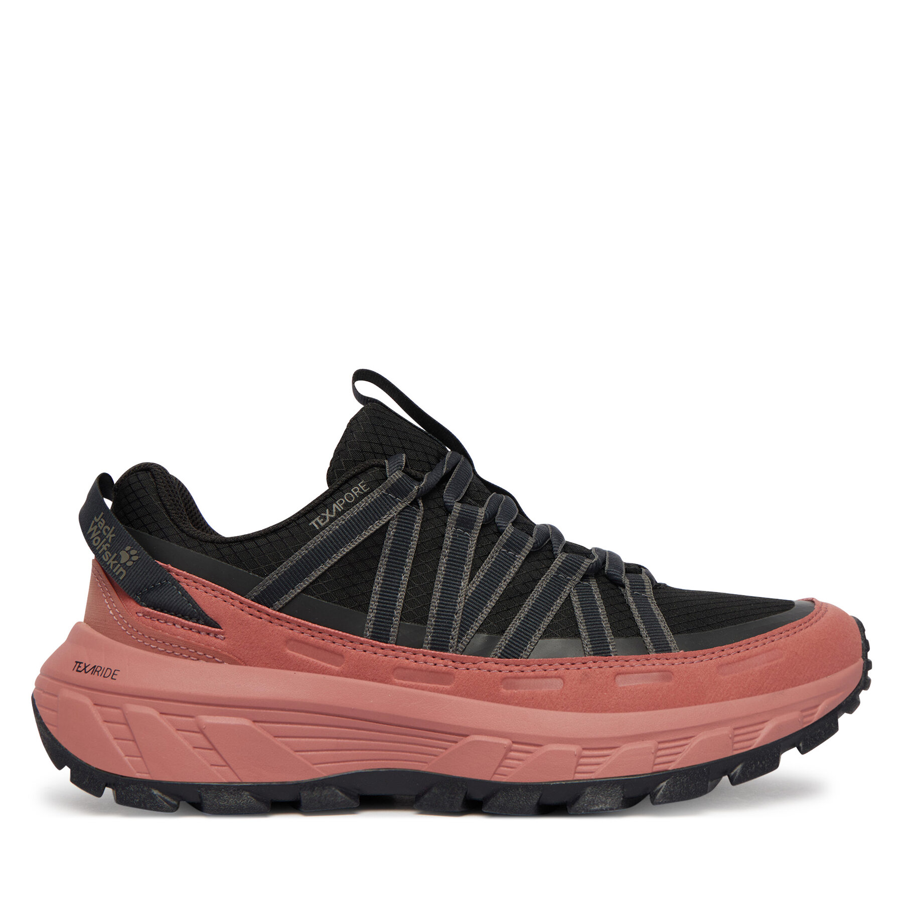 Jack Wolfskin Trekkingi Wild Hike Texapore Low A65581 Czarny