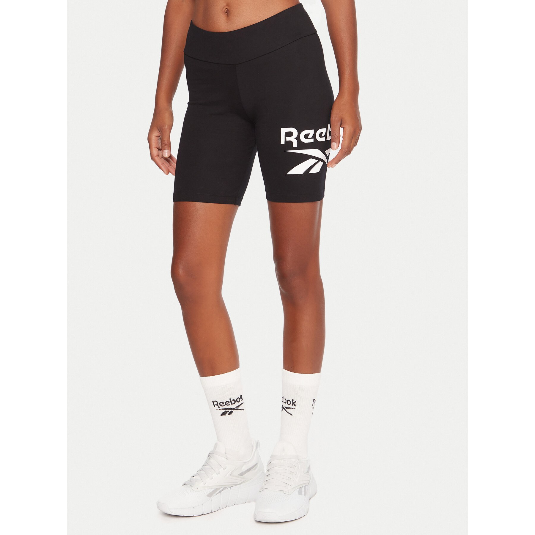 Reebok Kolarki RK25161CCW Czarny Slim Fit