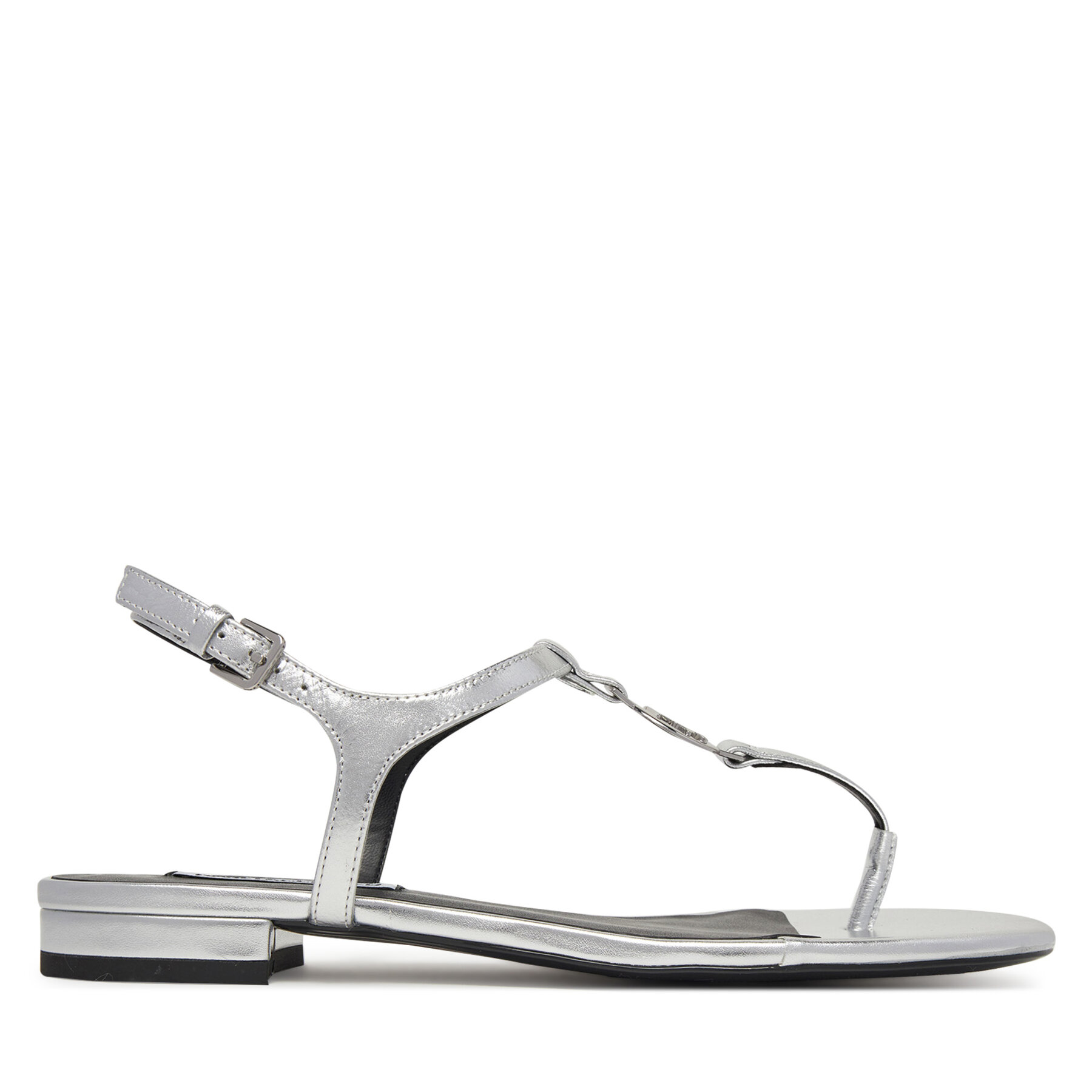 KARL LAGERFELD Sandały KL82515 Srebrny