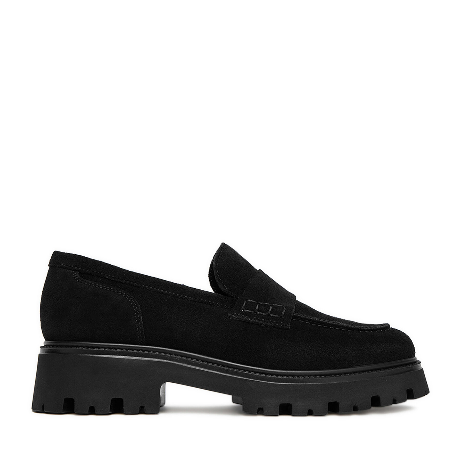 Badura Loafersy C-AVAH-25050LM Czarny