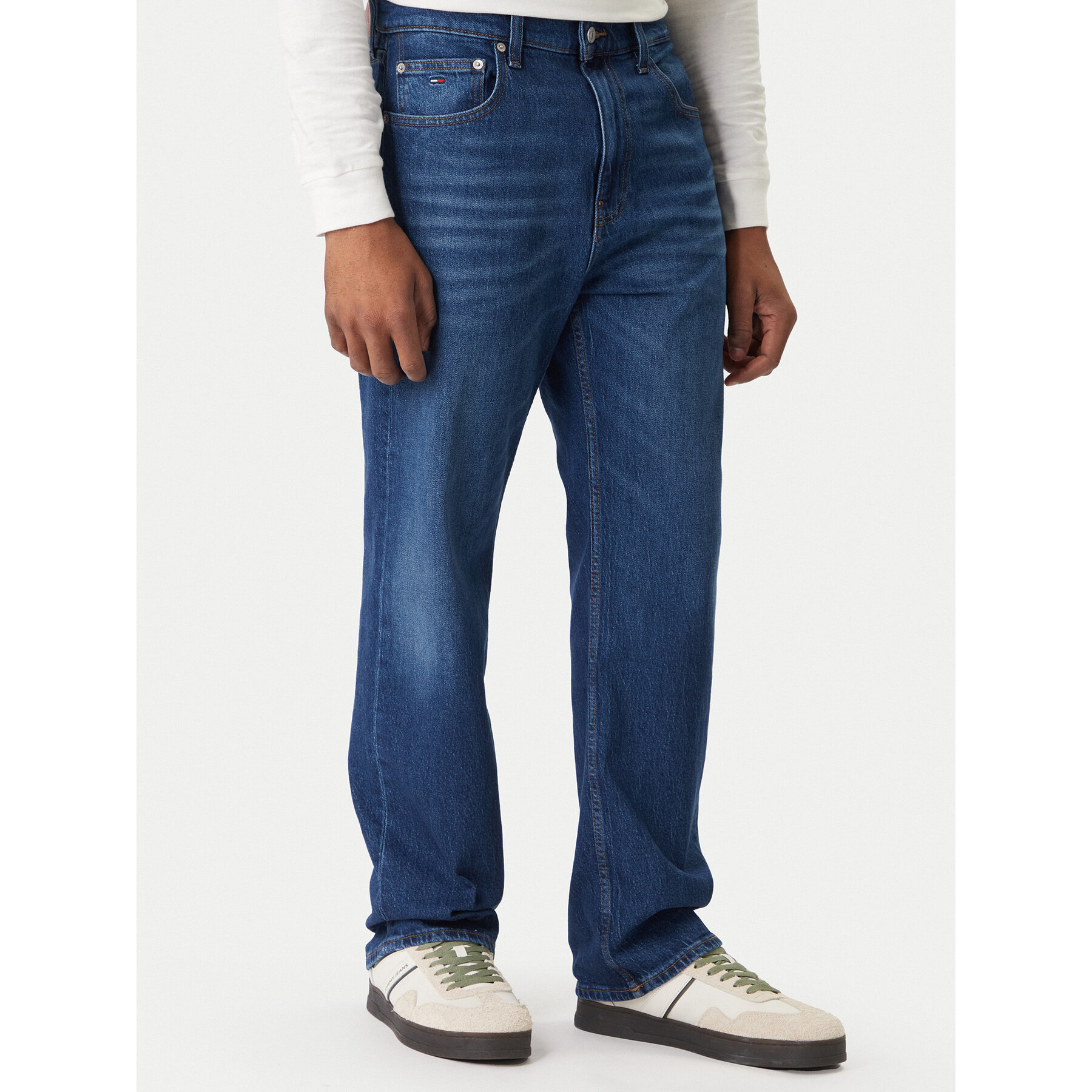 Tommy Jeans Jeansy Otis DM0DM21021 Niebieski Regular Fit