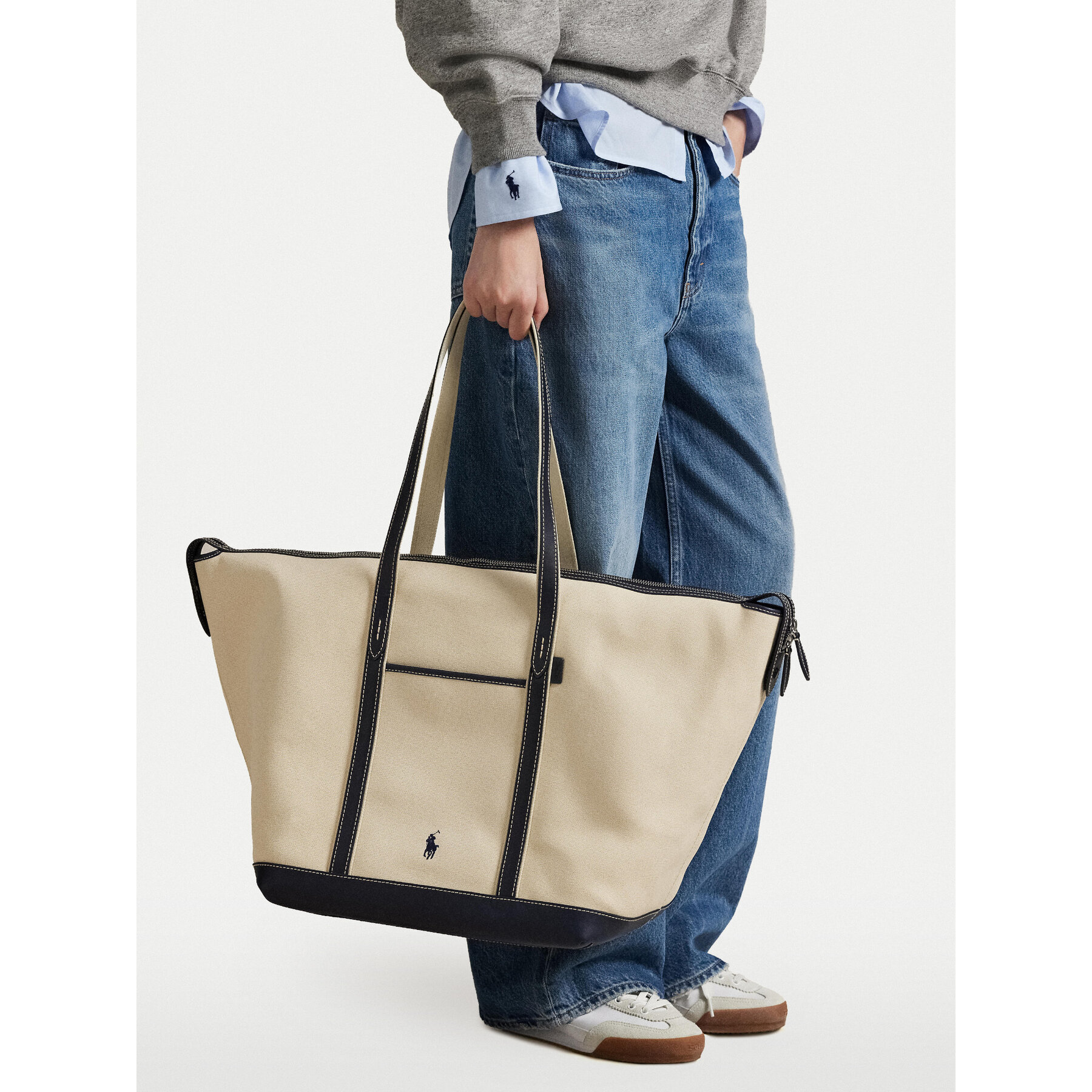 Polo Ralph Lauren Torebka 428973072002 Beżowy