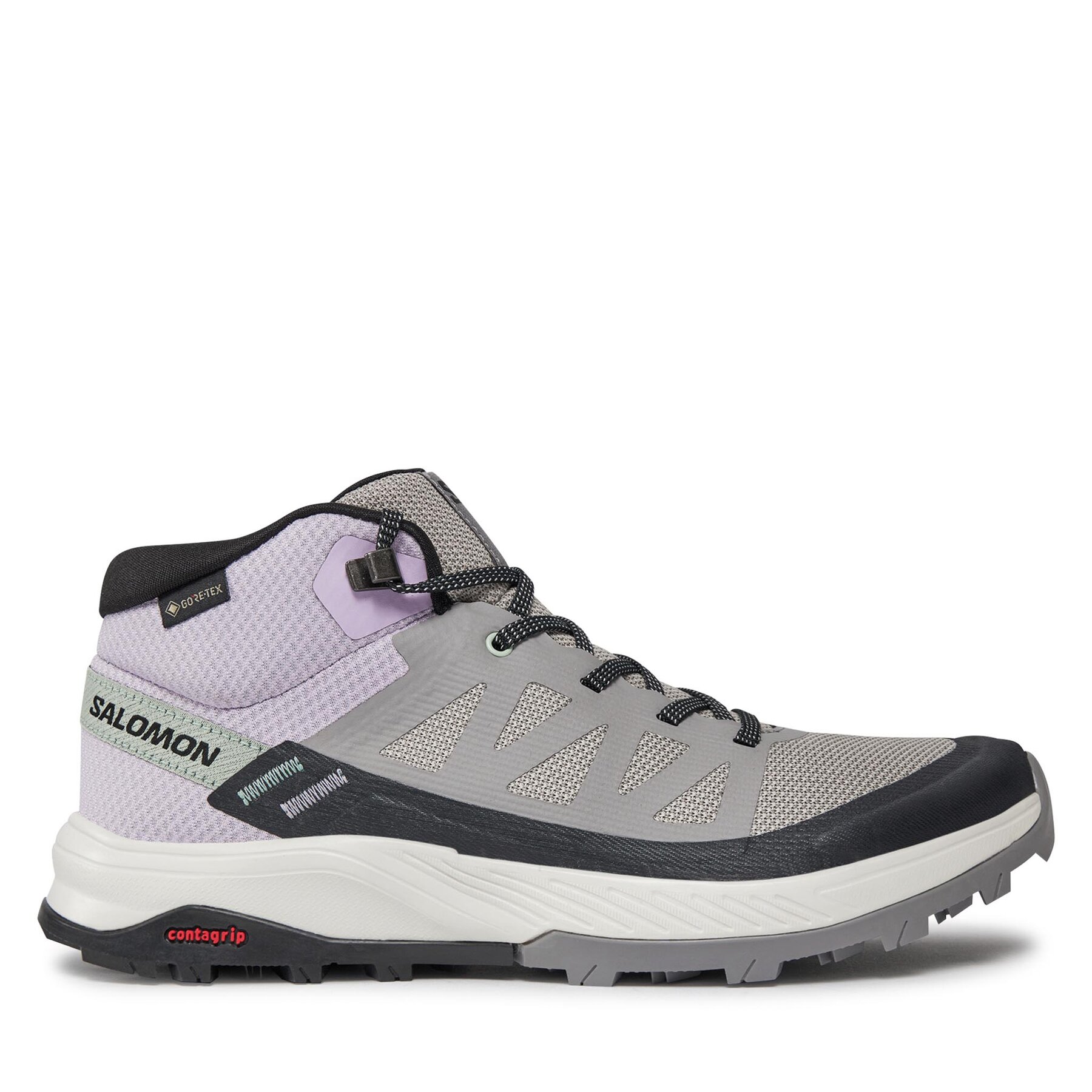 Salomon Trekkingi Outrise Mid GORE-TEX L47160600 Czarny