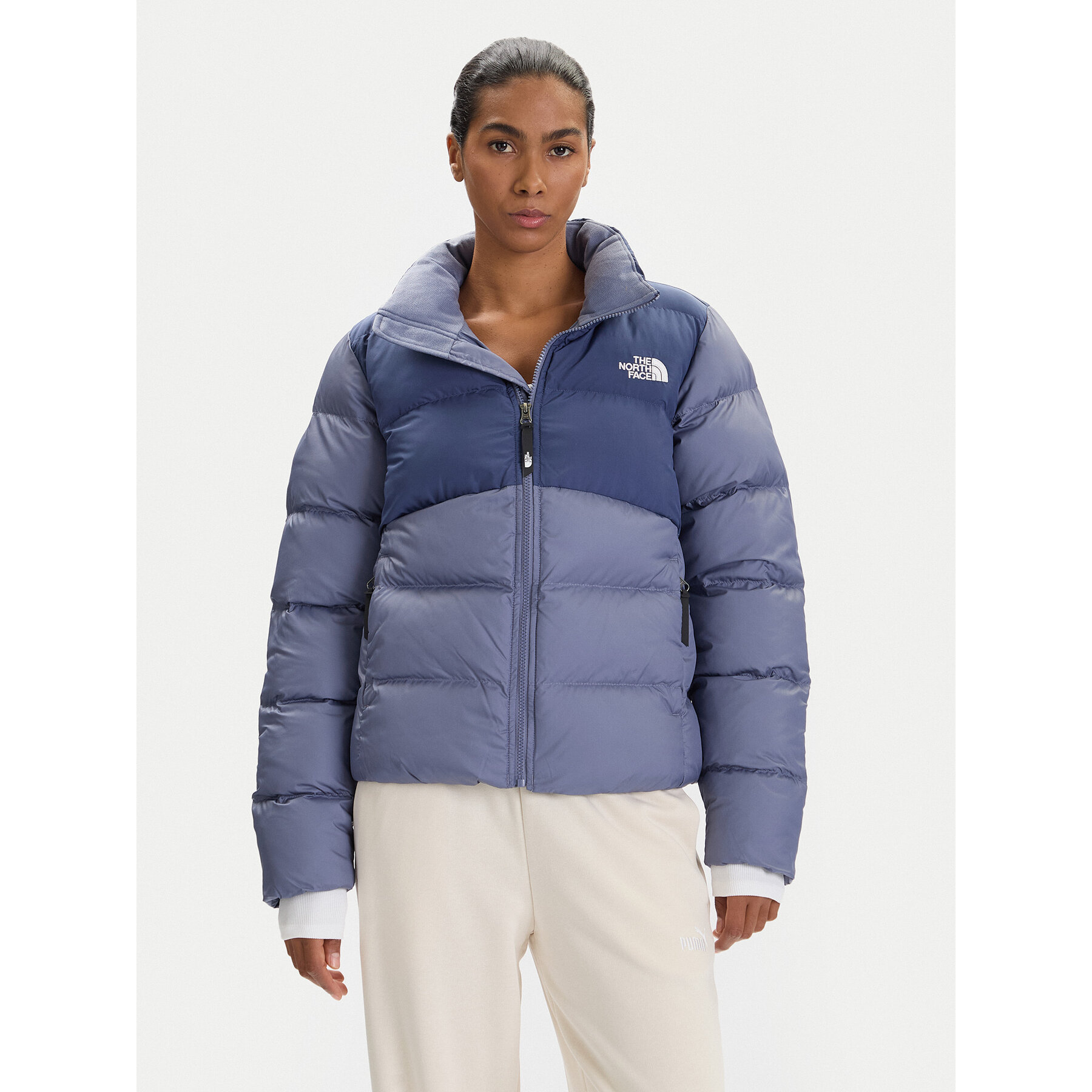 The North Face Kurtka zimowa Saikuru NF0A89JD Niebieski Regular Fit