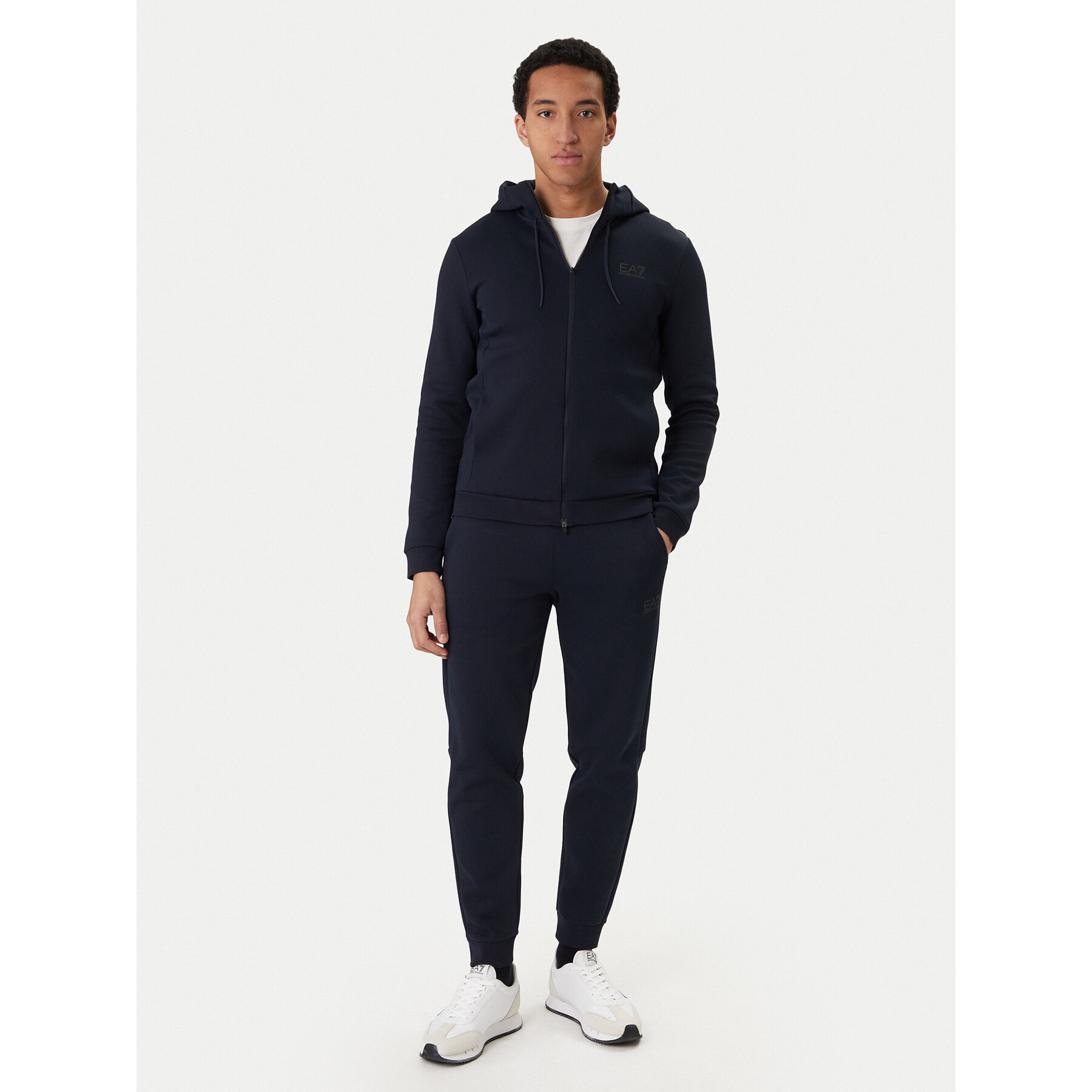 EA7 Emporio Armani Dres 7M001602 AF20845 UB102 Granatowy Regular Fit