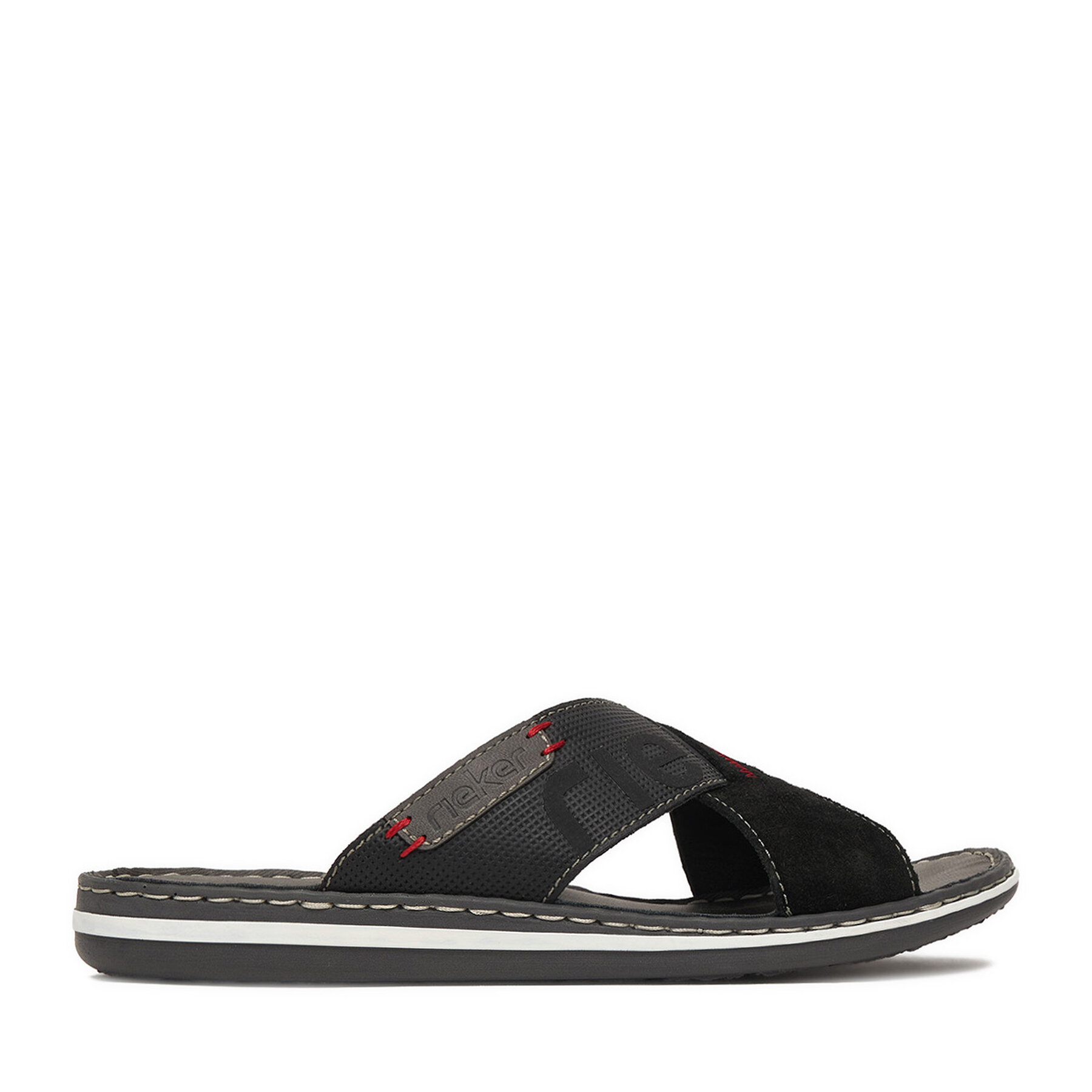 Rieker Klapki CEO-21098-02 Czarny
