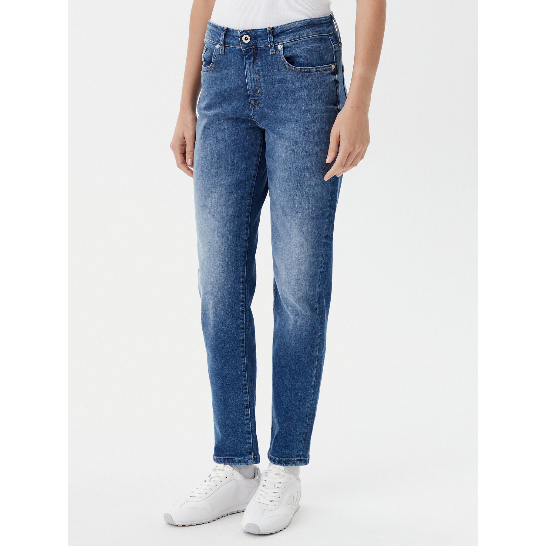 Karl Lagerfeld Jeans Jeansy A1W10108 Granatowy Slim Fit
