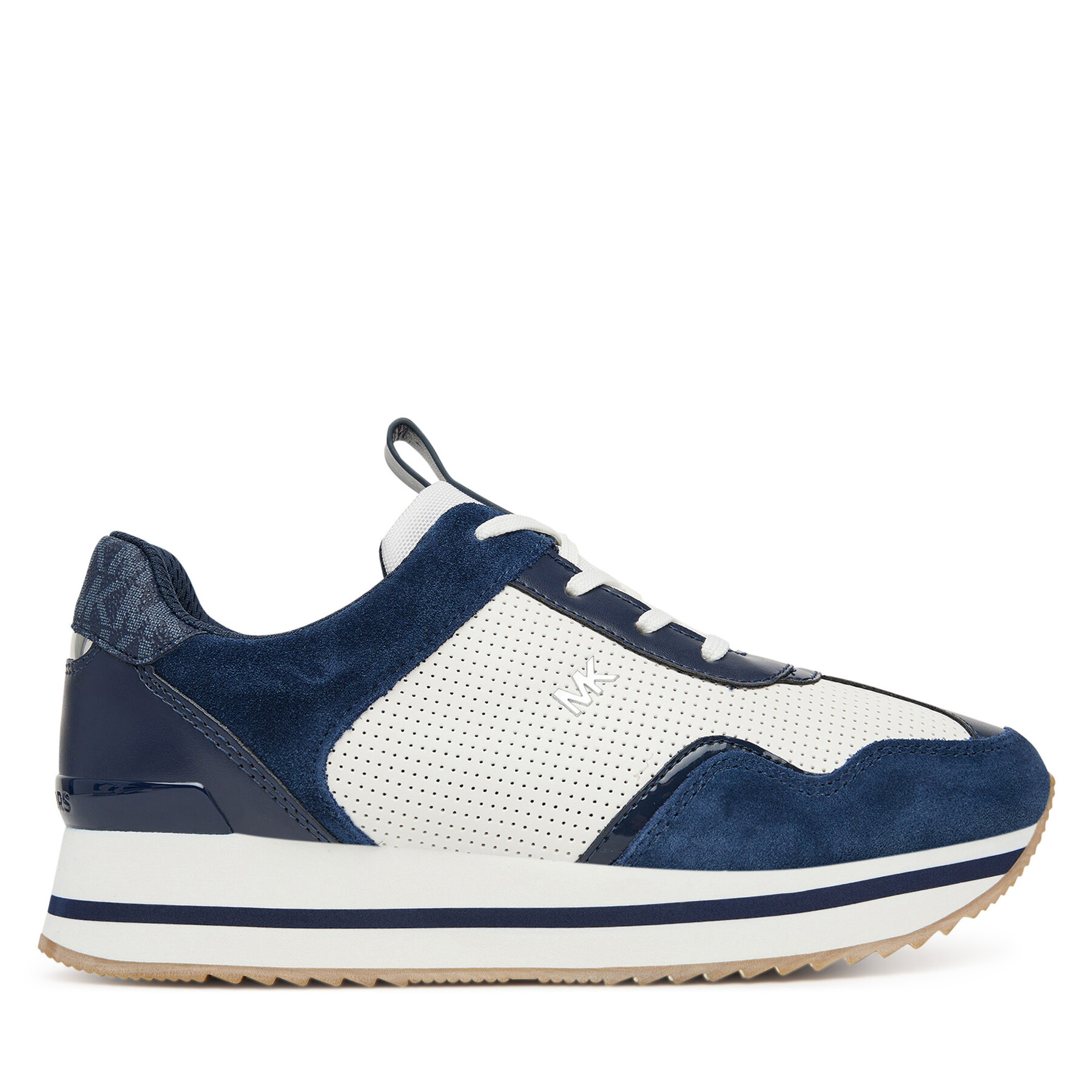 MICHAEL Michael Kors Sneakersy Raina 43R6RNFS1L Granatowy