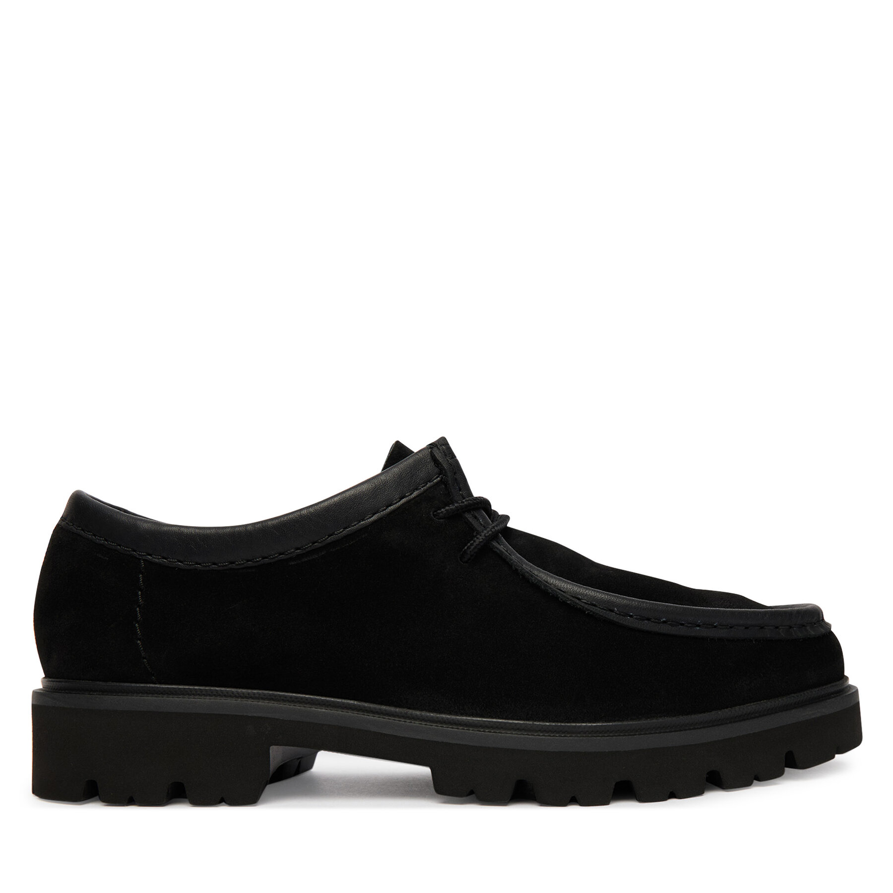 Clarks Półbuty Cleyhill Seam 26186418 Czarny