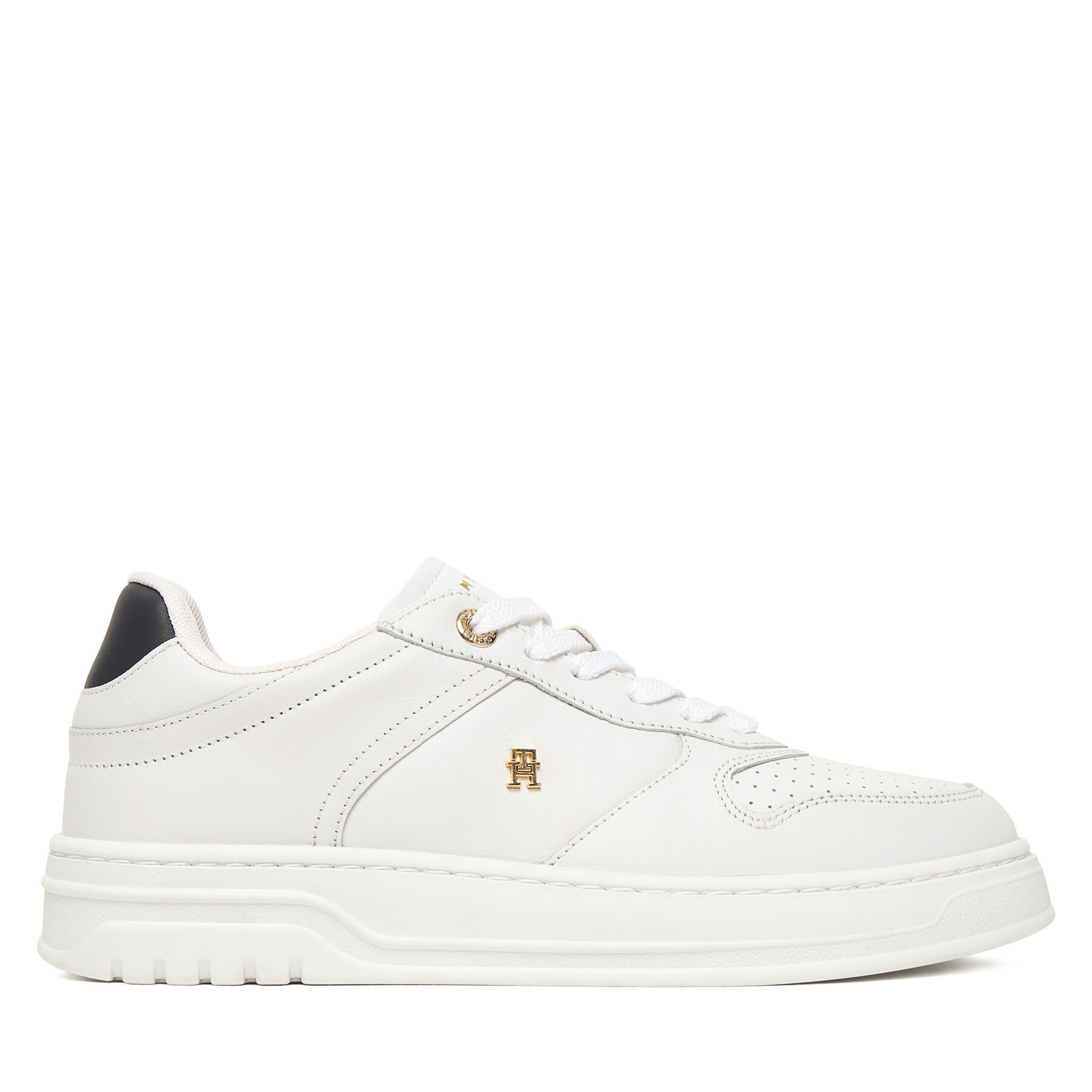 Tommy Hilfiger Sneakersy Th Sporty Cupsole Corp FW0FW09025 Biały