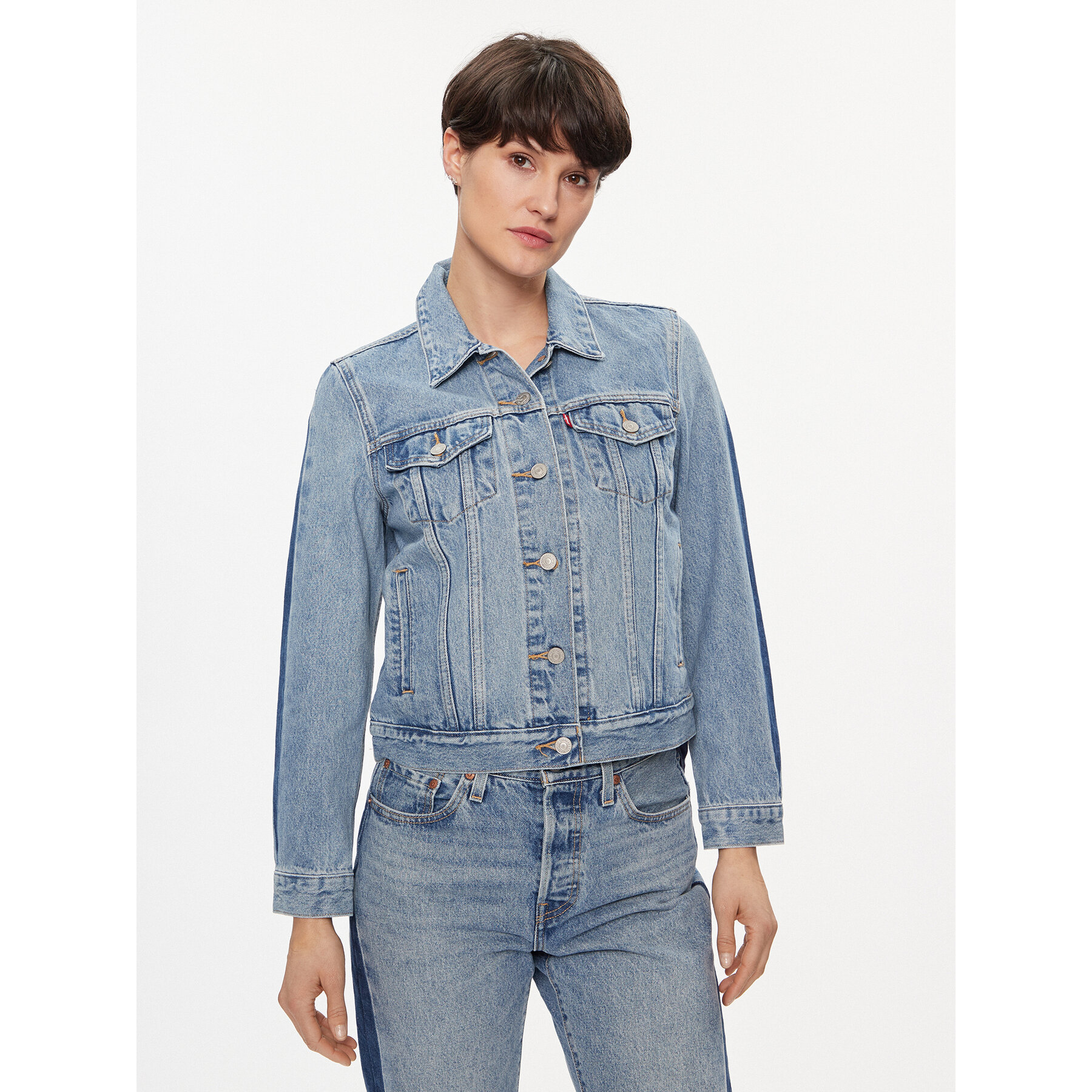Levi's® Kurtka jeansowa Original Trucker 29945-0164 Niebieski Regular Fit