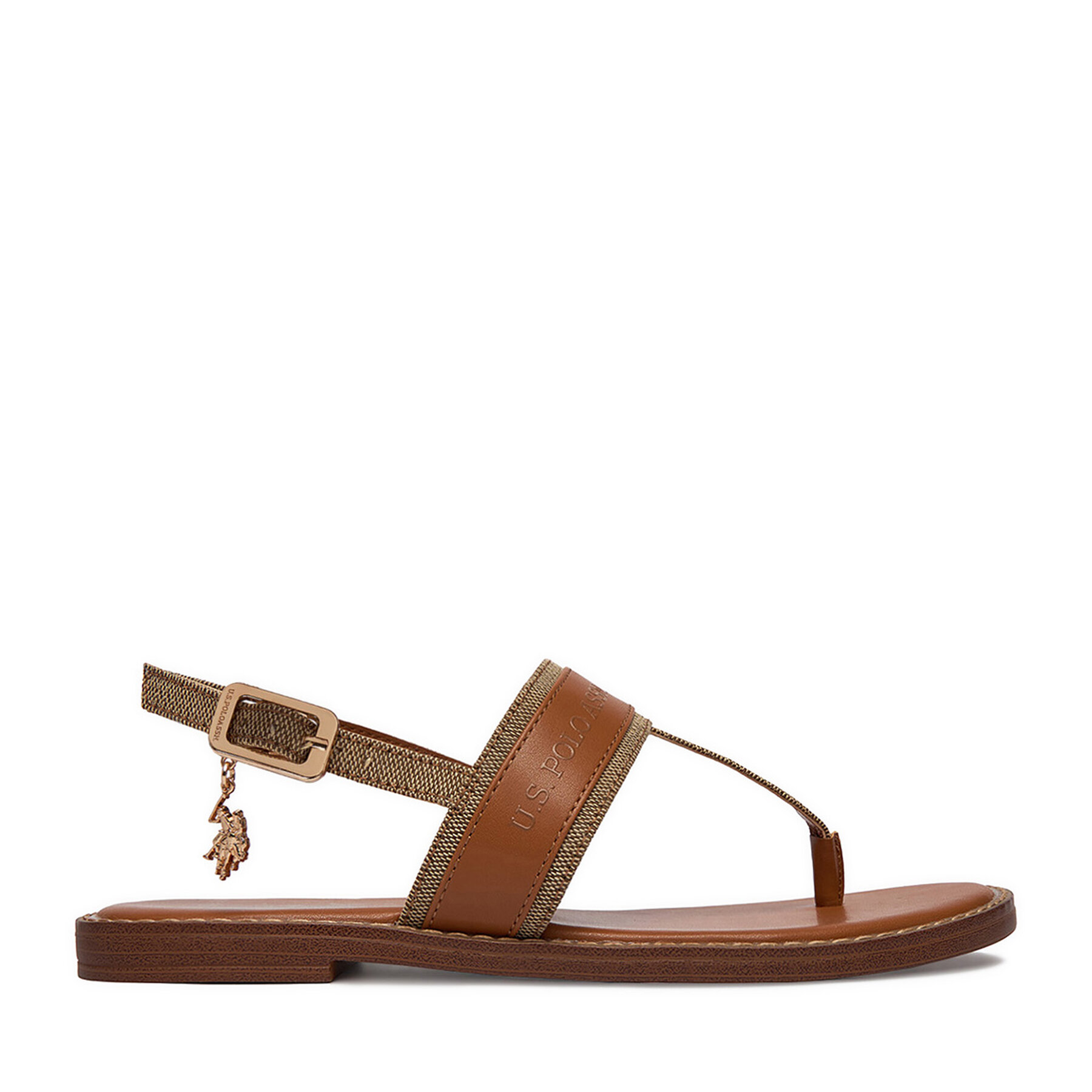 U.S. Polo Assn. Sandały EO-CASSIE001W/6TY1 Brązowy