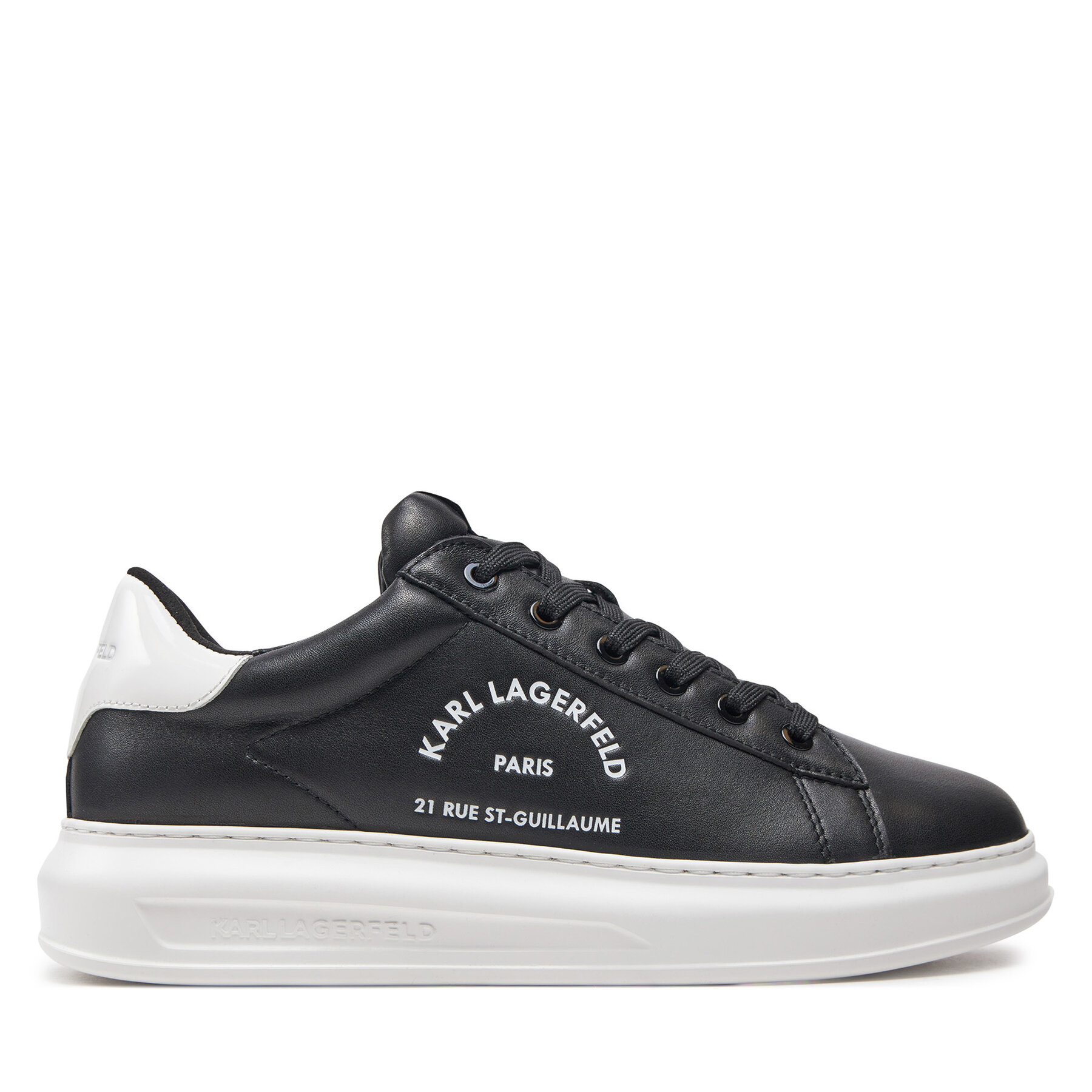 KARL LAGERFELD Sneakersy KL52538K Czarny