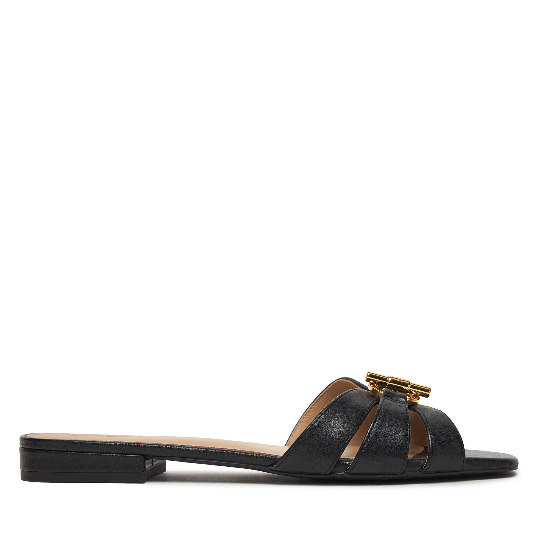 LAUREN RALPH LAUREN Klapki Blaike 802982875002 Czarny