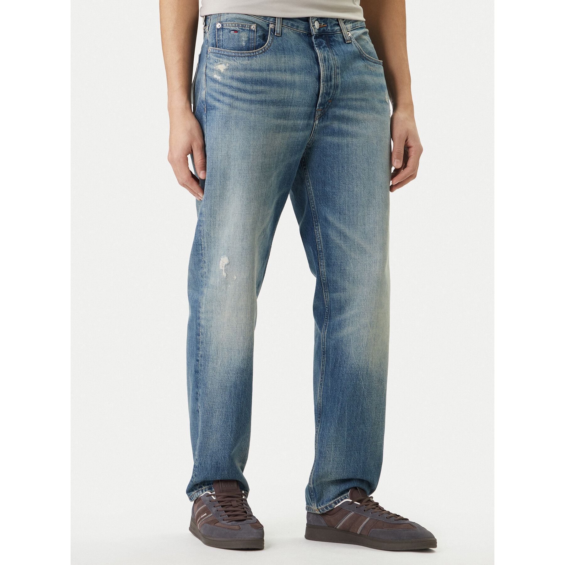 Tommy Jeans Jeansy Sonny DM0DM22491 Niebieski Tapered Fit