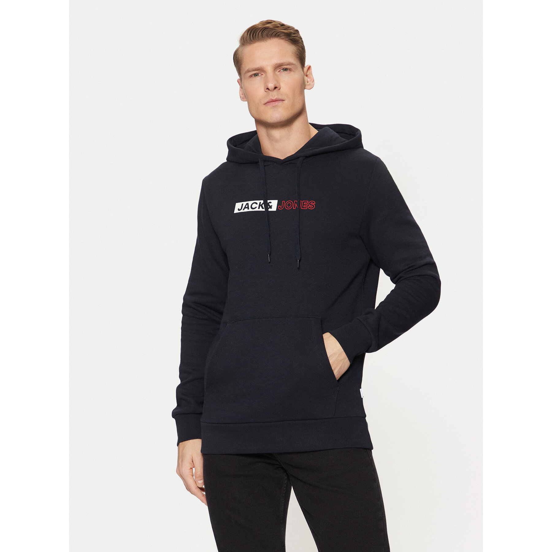 Jack & Jones Bluza 12233599 Granatowy Regular Fit
