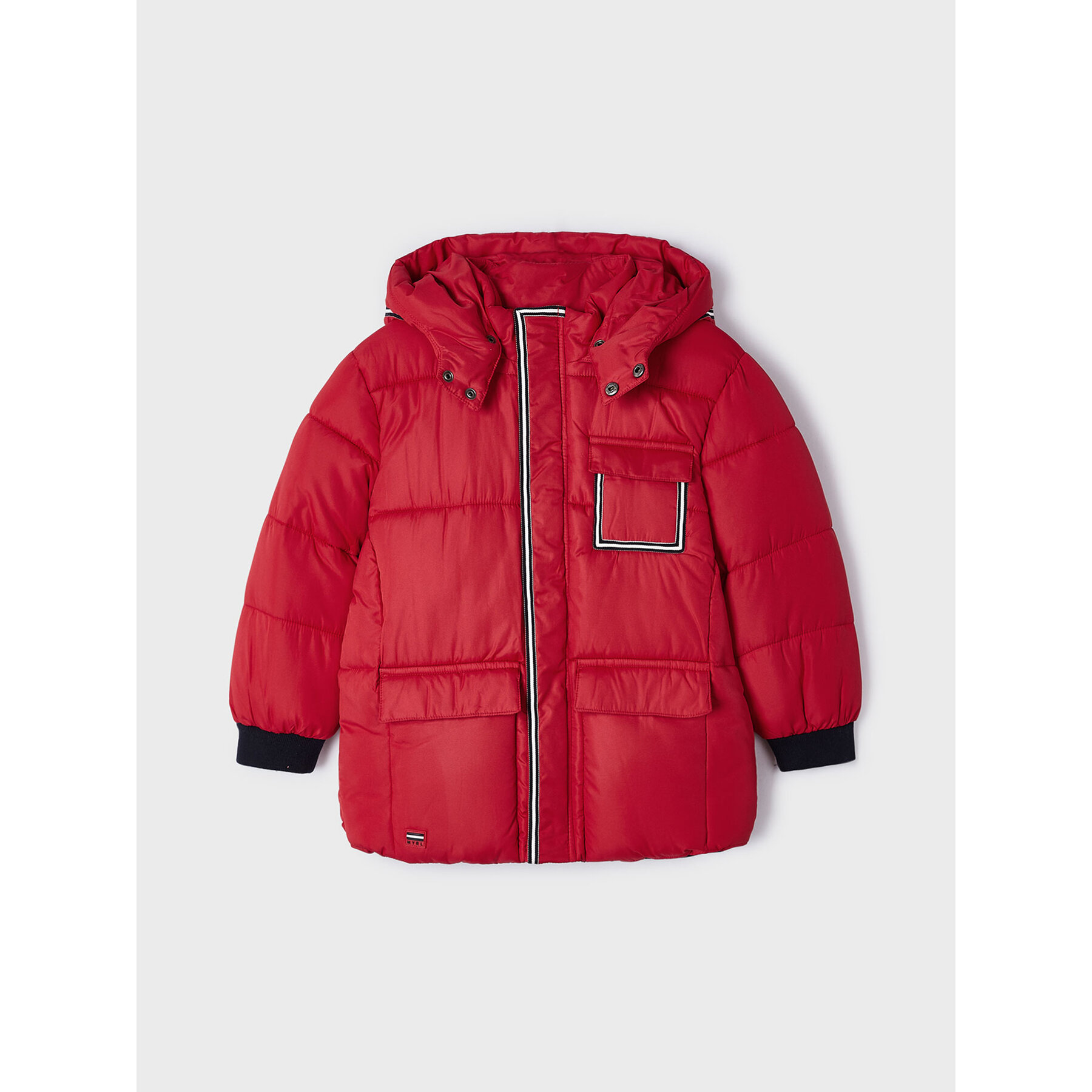 Mayoral Kurtka zimowa 4.438 Czerwony Regular Fit