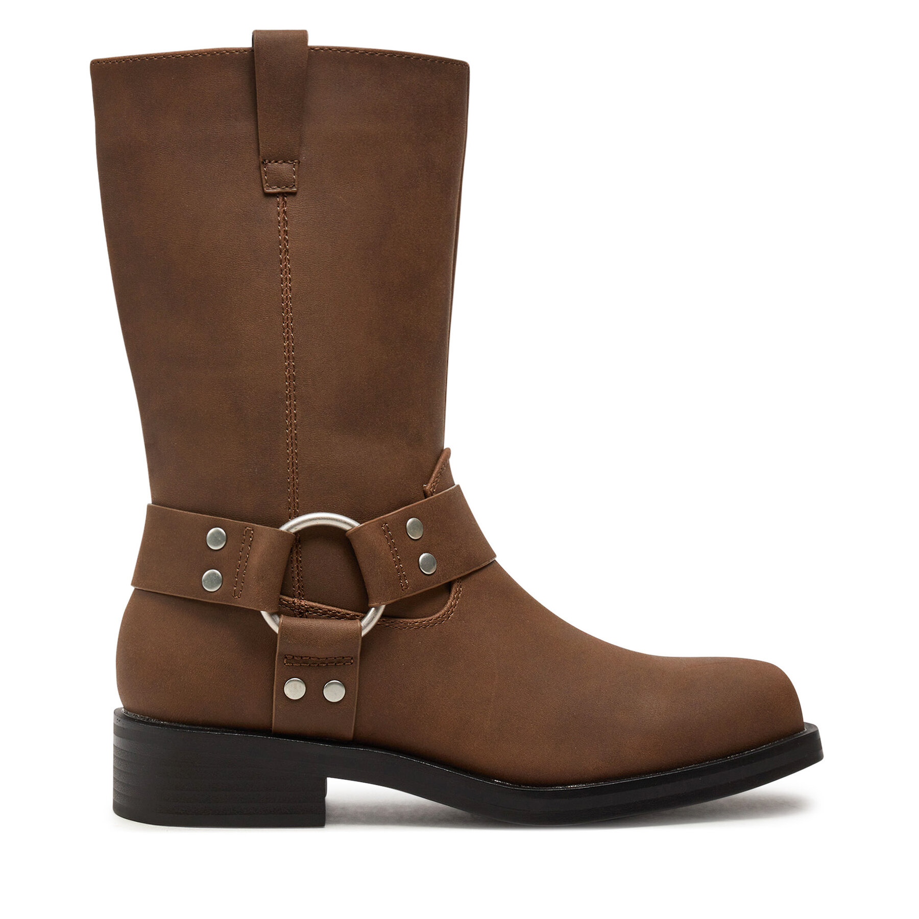 ONLY Shoes Botki 15329812 Brązowy