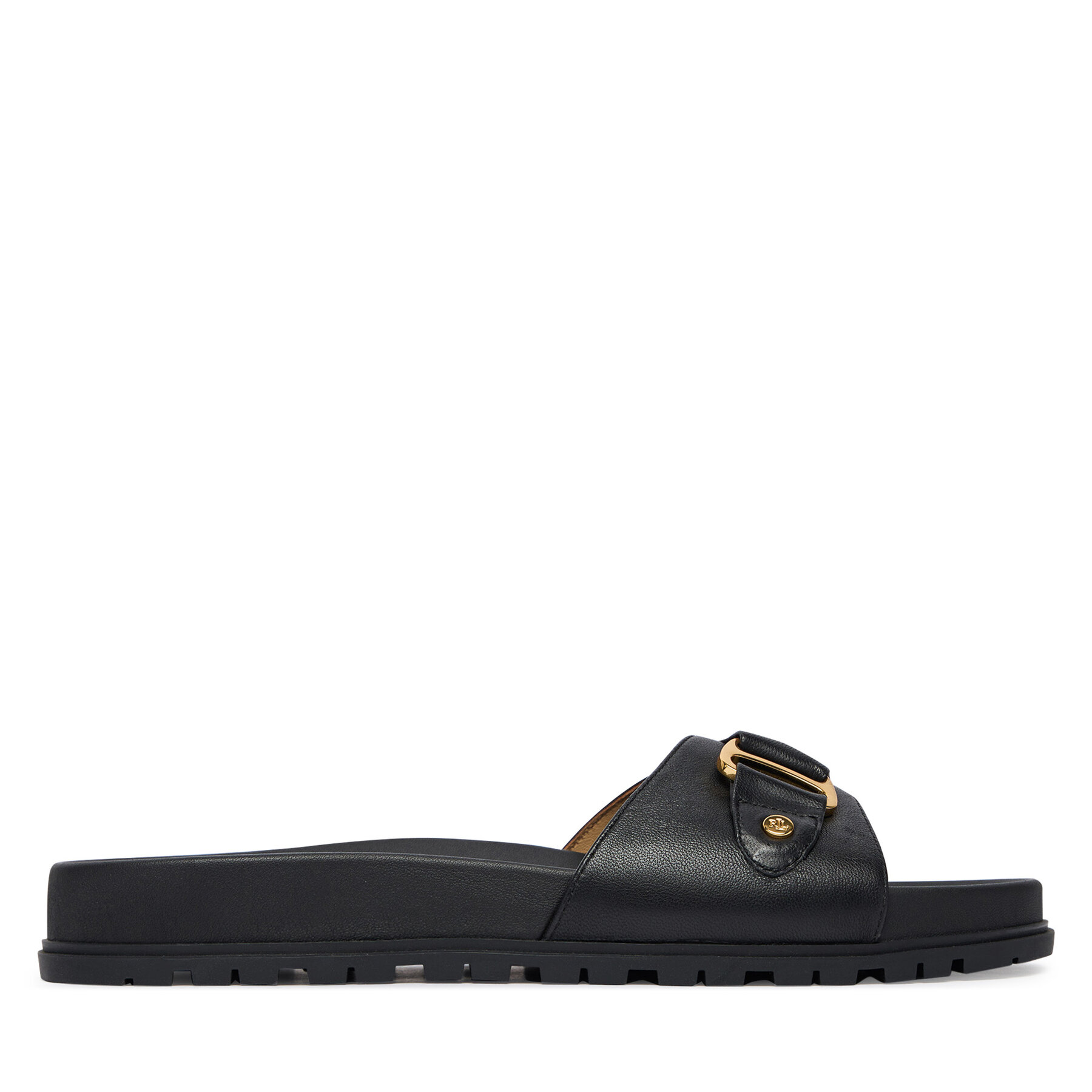 LAUREN RALPH LAUREN Klapki 802982883002 Czarny