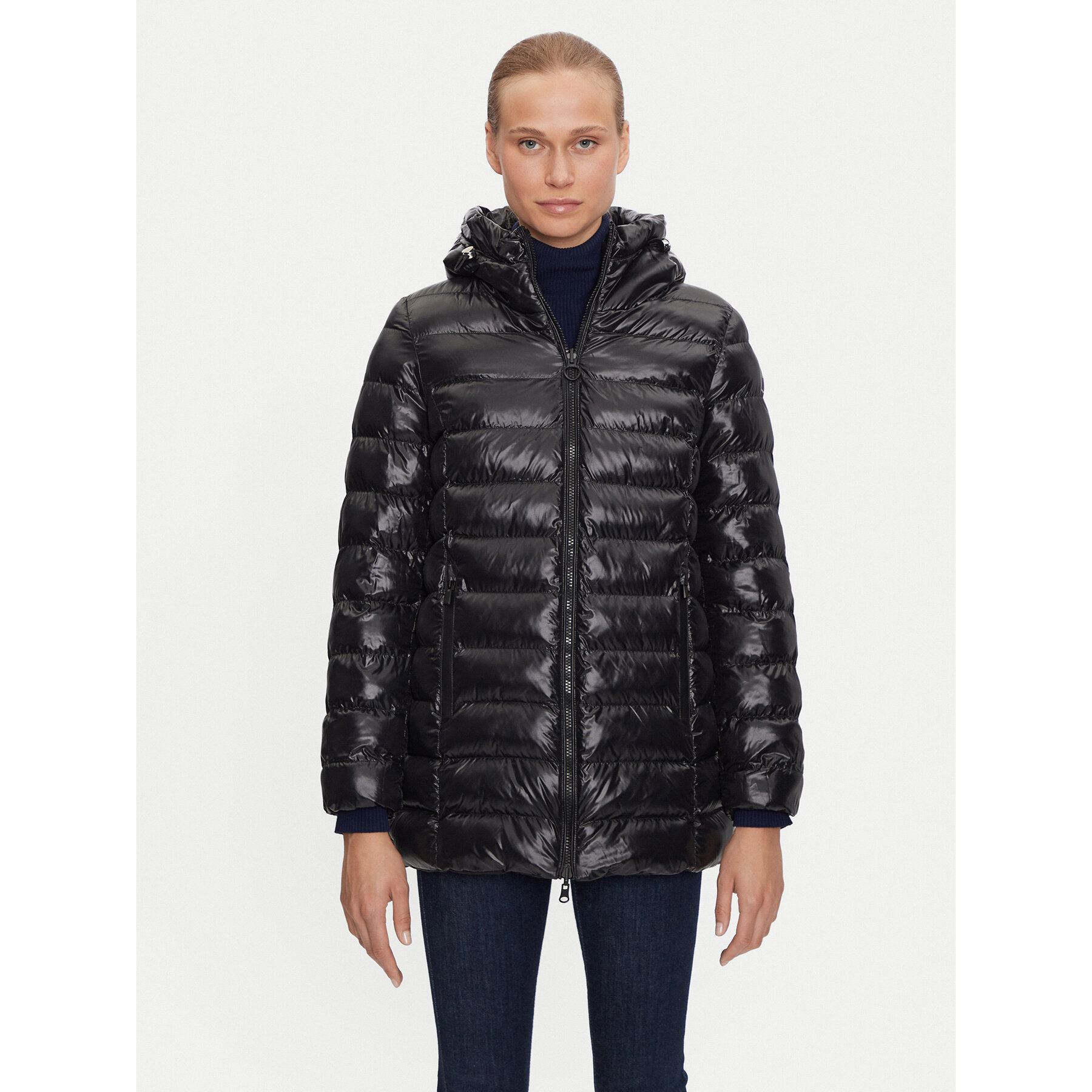 Geox Kurtka zimowa Zosma W4628A TC191 F0284 Czarny Regular Fit