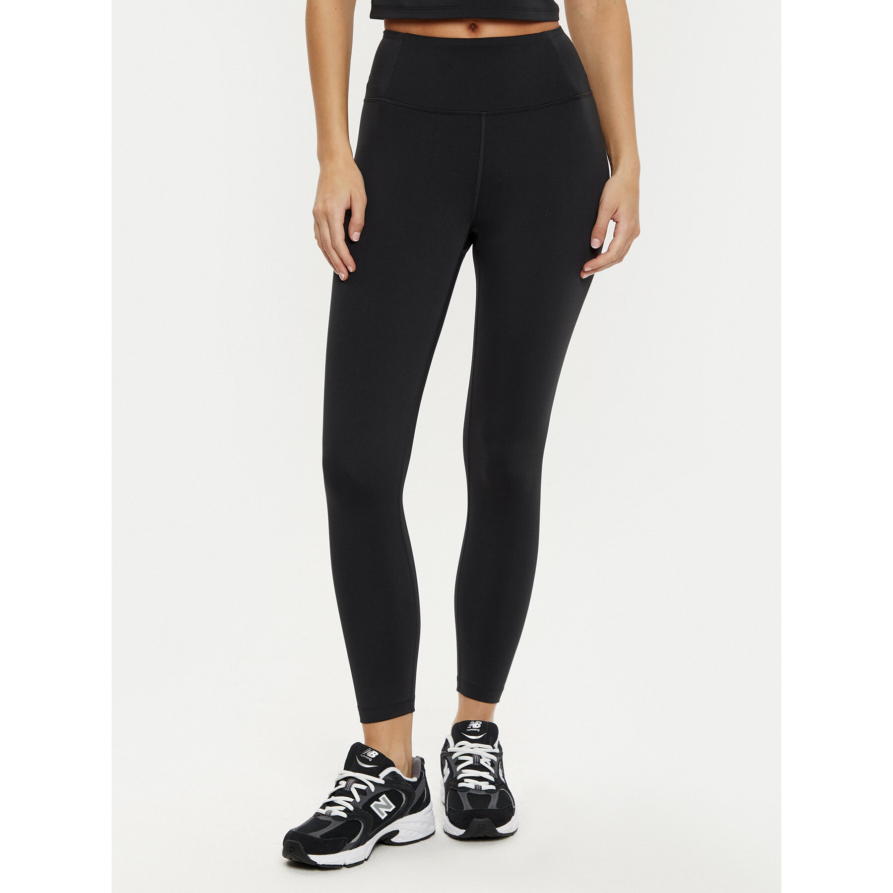 Girlfriend Collective Legginsy Float 4022 Czarny Slim Fit