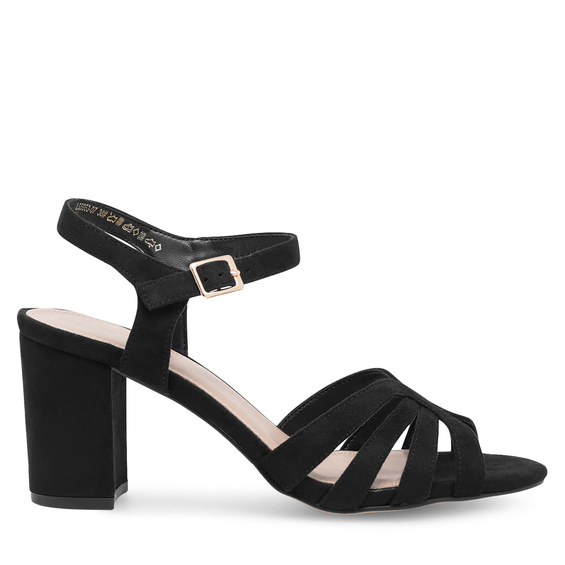 Clara Barson Sandały LS5953-07 Czarny