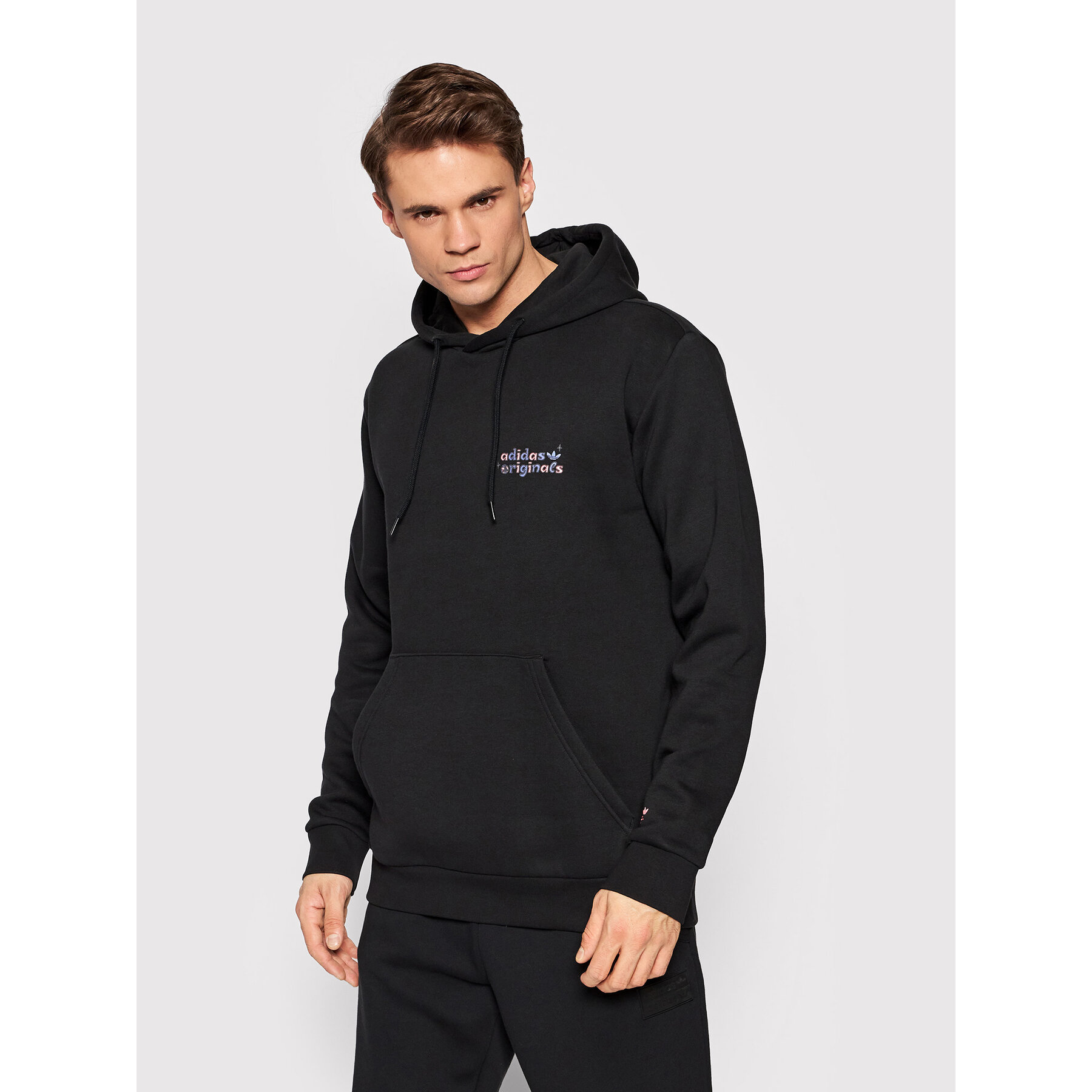 adidas Bluza Stoked Alie HC7153 Czarny Regular Fit