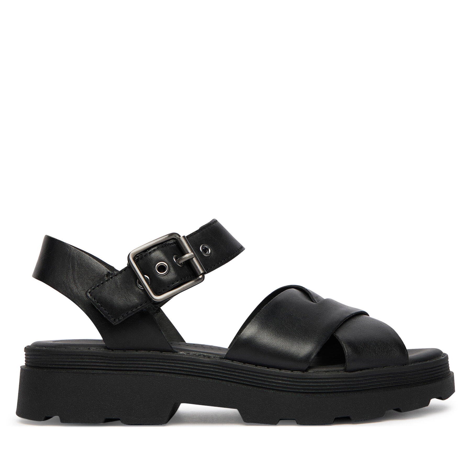 Clarks Sandały Orinoco3 Cross 26186091 Czarny