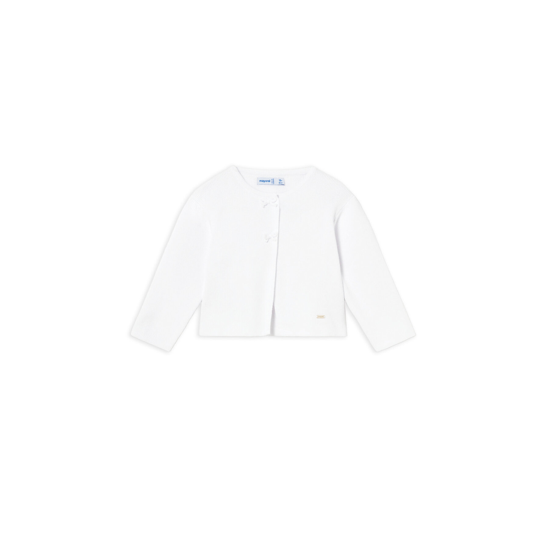 Mayoral Kardigan 1307 Biały Regular Fit