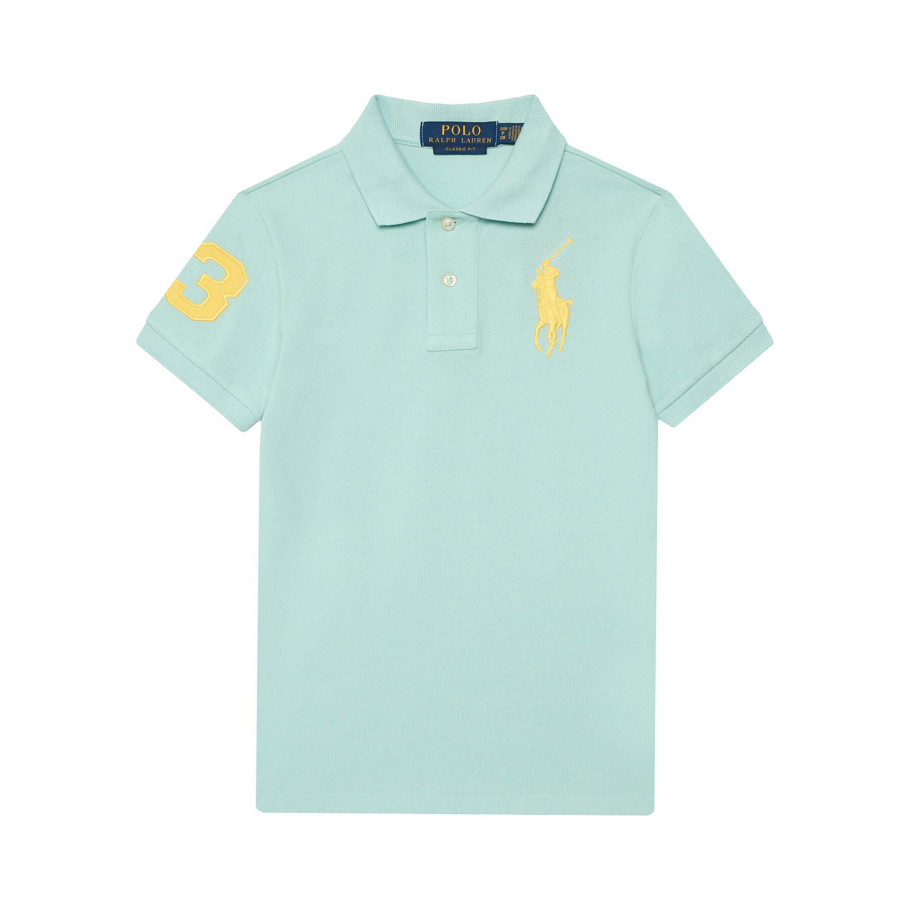 Polo Ralph Lauren Polo 323703635509 Turkusowy Regular Fit