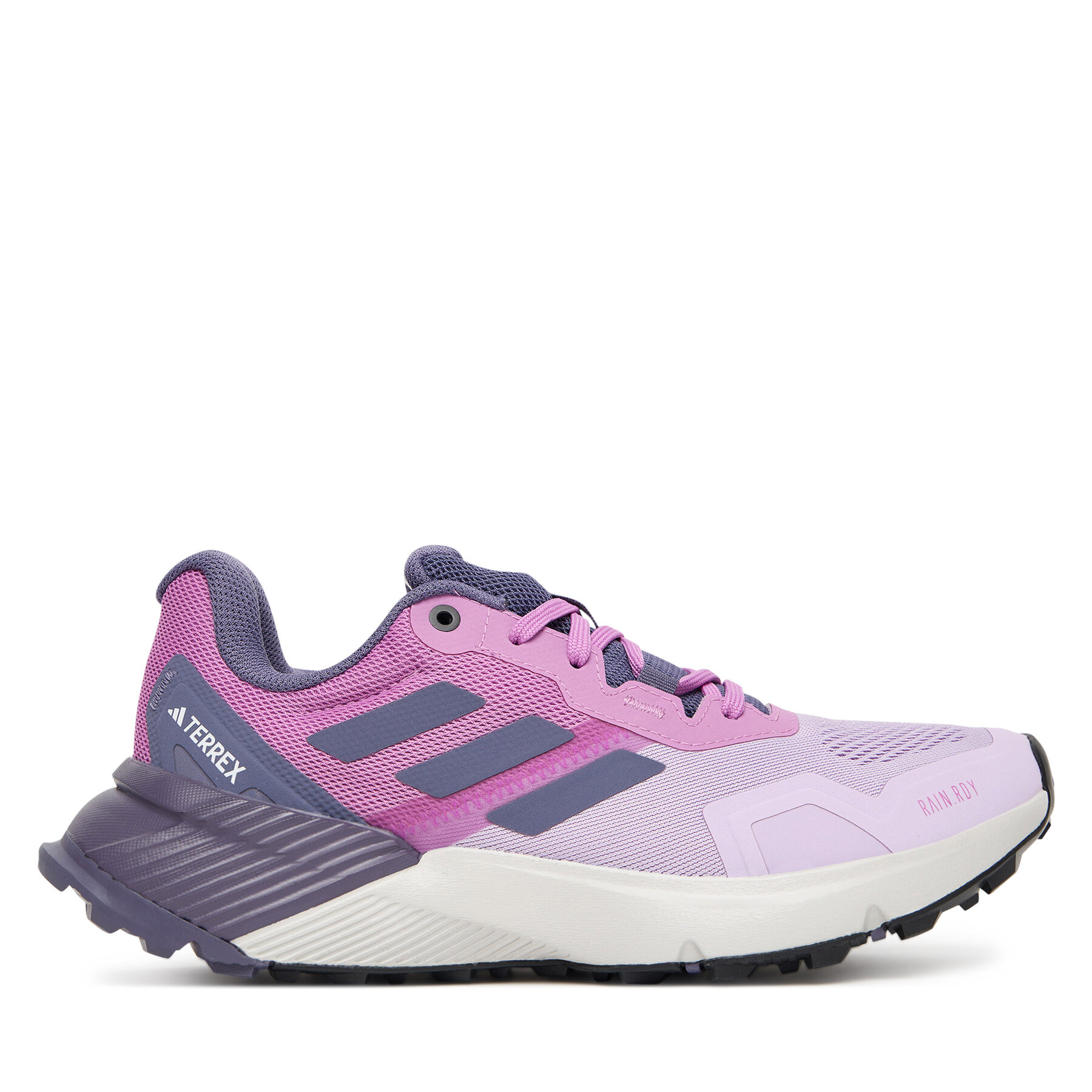 adidas Buty do biegania Terrex Soulstride RAIN.RDY Trail JR7070 Fioletowy