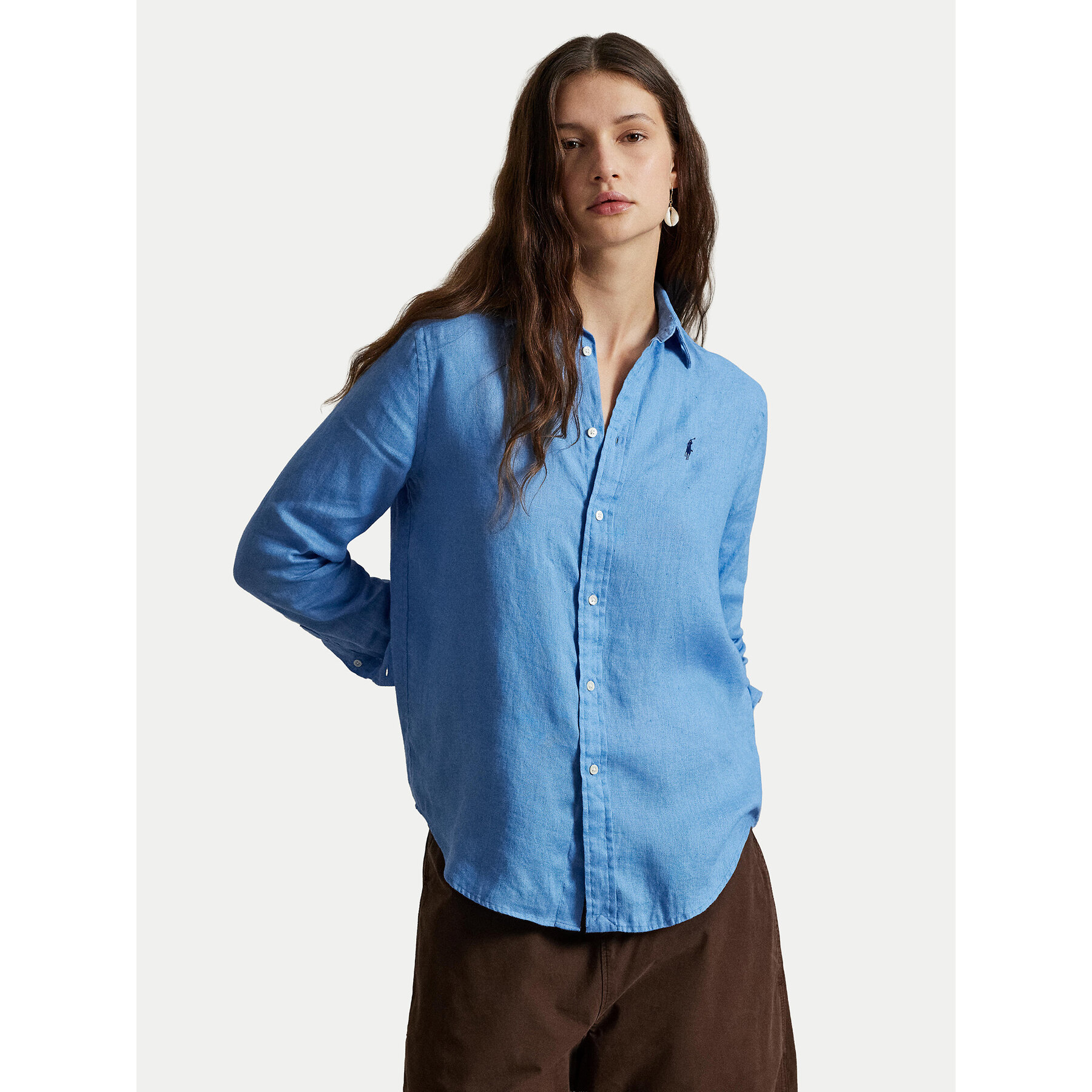Polo Ralph Lauren Koszula 211970730510 Niebieski Regular Fit