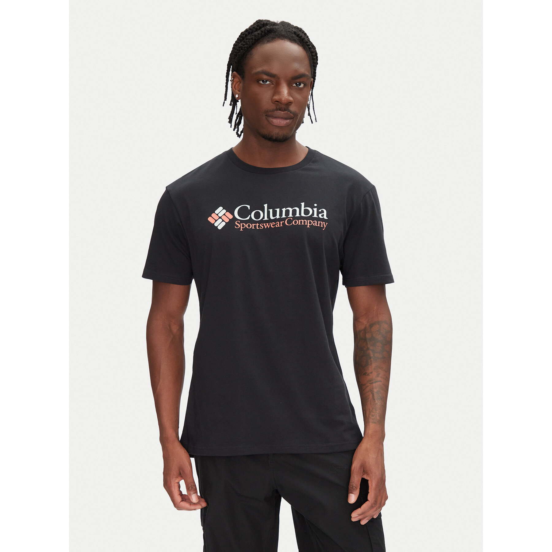 Columbia T-Shirt Csc Basic Logo™ 1680053 Czarny Regular Fit