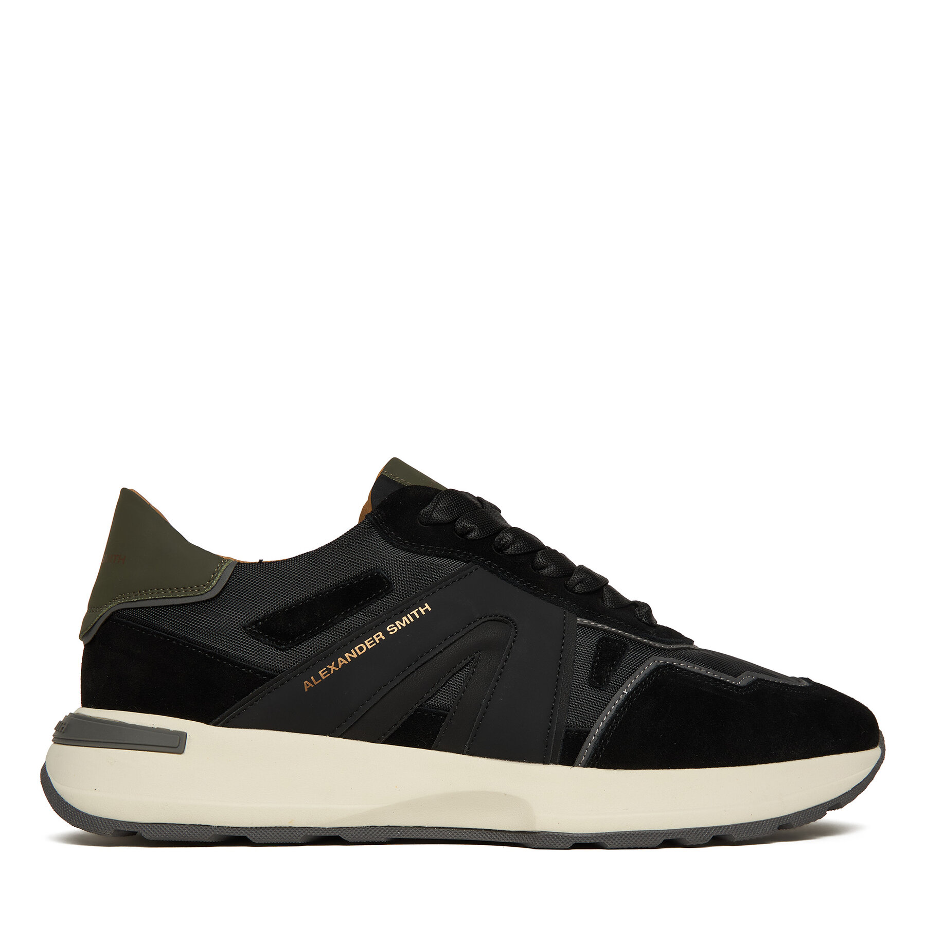 Alexander Smith Sneakersy Liverpool ASBCLPM-3254-BMT Czarny